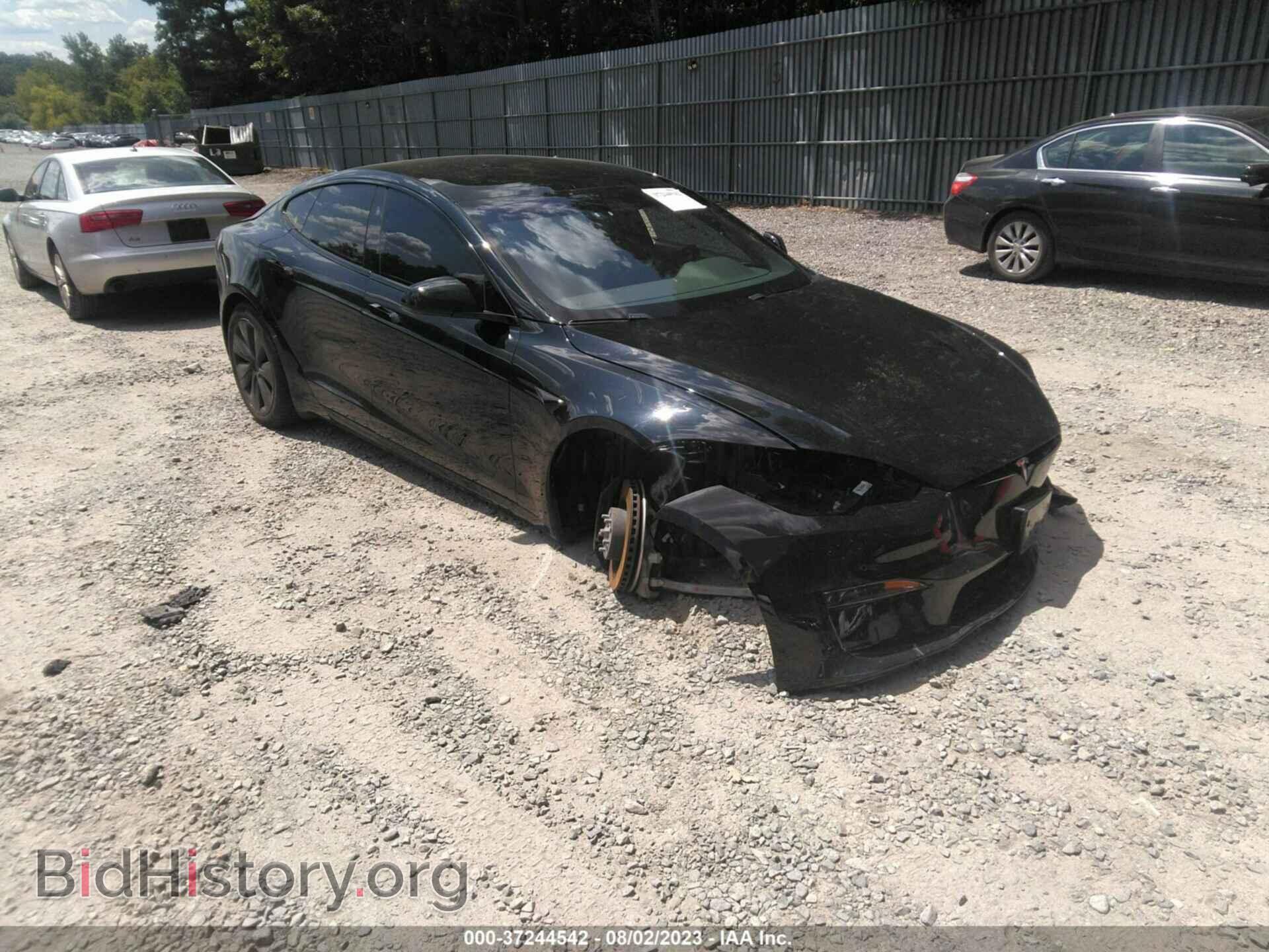 Photo 5YJSA1E58NF477204 - TESLA MODEL S 2022