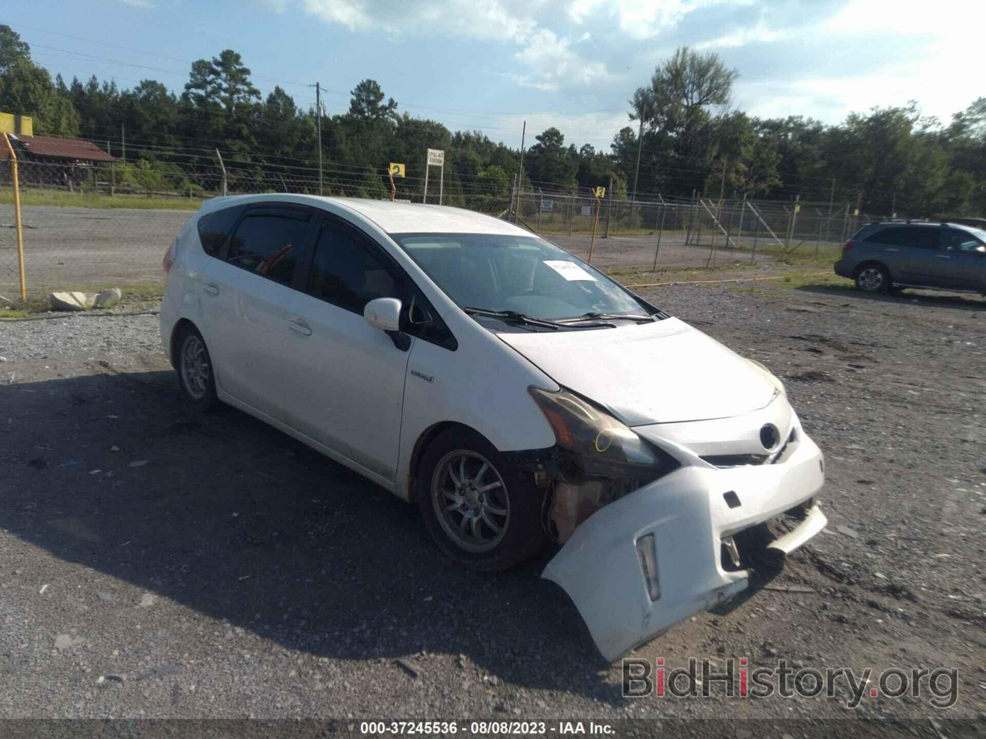 Photo JTDZN3EU5C3021984 - TOYOTA PRIUS V 2012