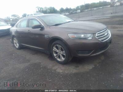 2015 Ford TAURUS SEL, коричневый — VIN 1FAHP2E80FG189229, IAAI