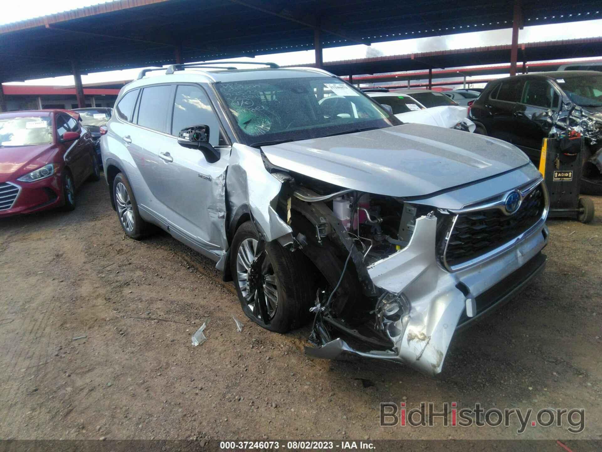 Photo 5TDEBRCH8MS070046 - TOYOTA HIGHLANDER 2021