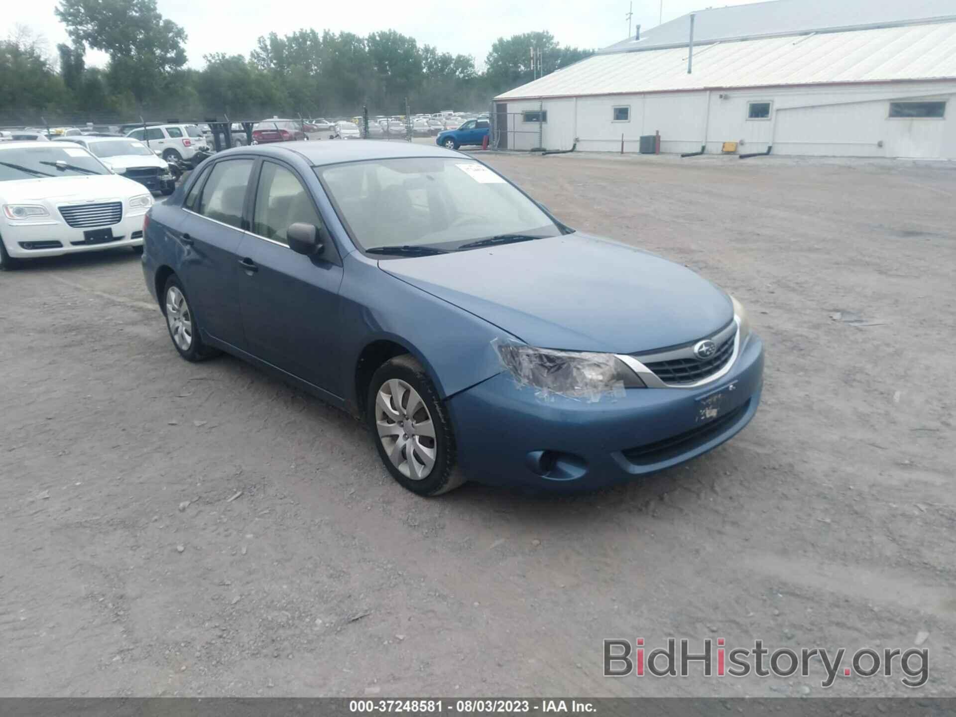 Photo JF1GE61638H523814 - SUBARU IMPREZA SEDAN 2008