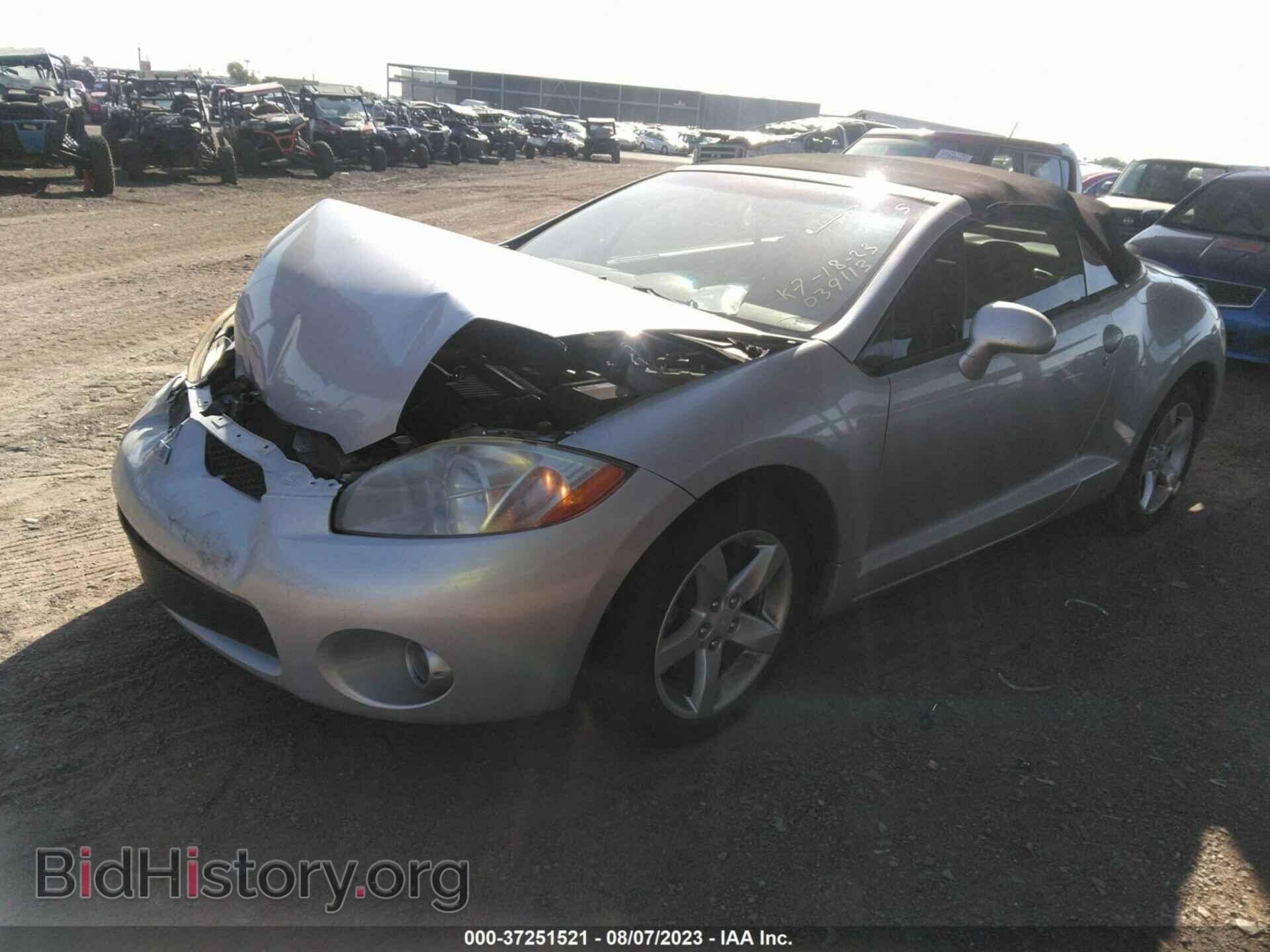 2008 MITSUBISHI ECLIPSE - VIN: 4A3AL25F88E039113 - Фото 2