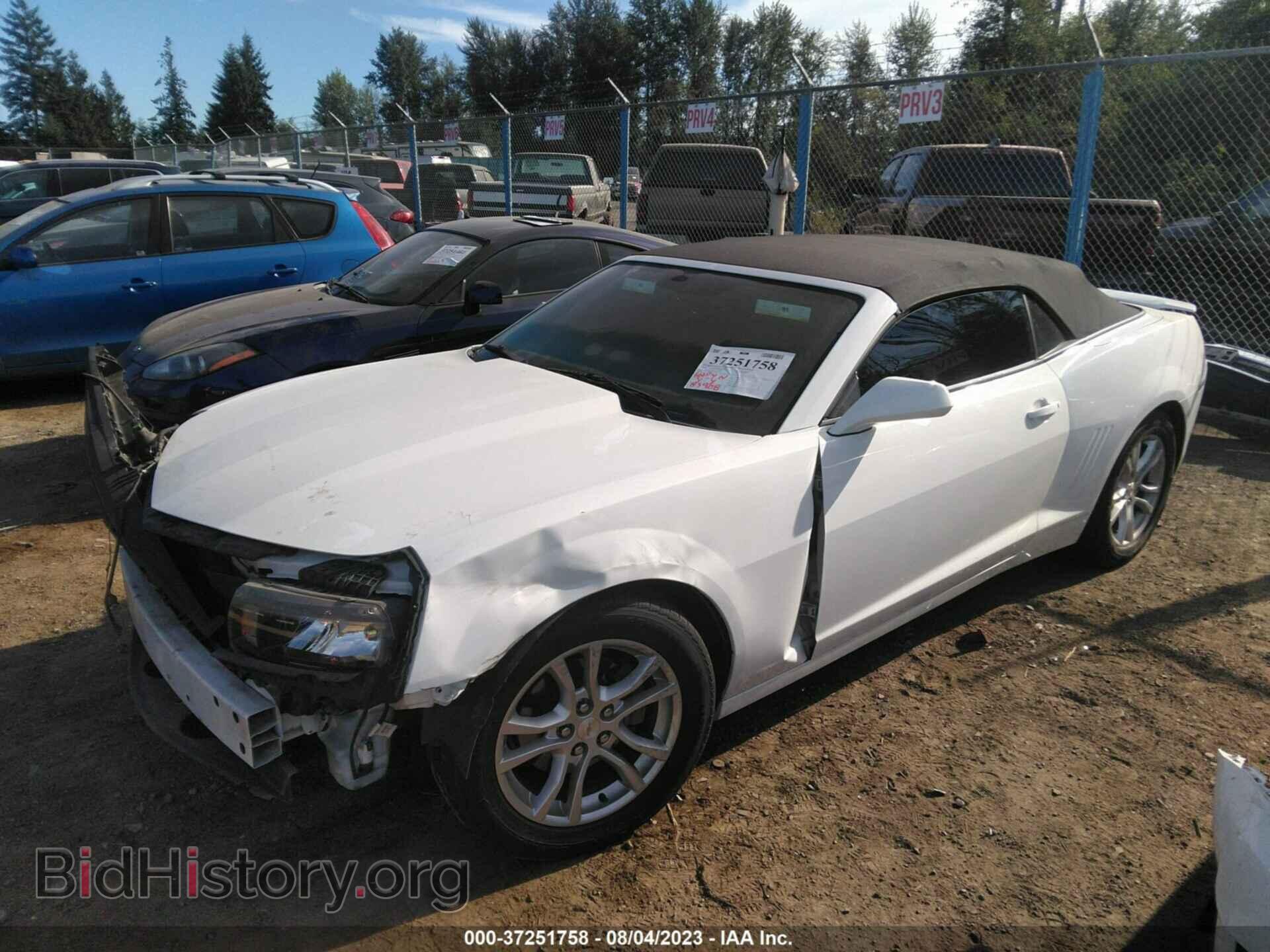 2015 CHEVROLET CAMARO - VIN: 2G1FD3D34F9226599 - Фото 2