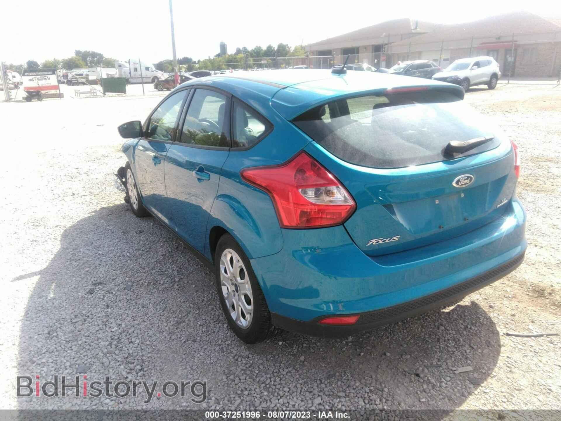 2012 FORD FOCUS - VIN: 1FAHP3K27CL370143 - Фото 3