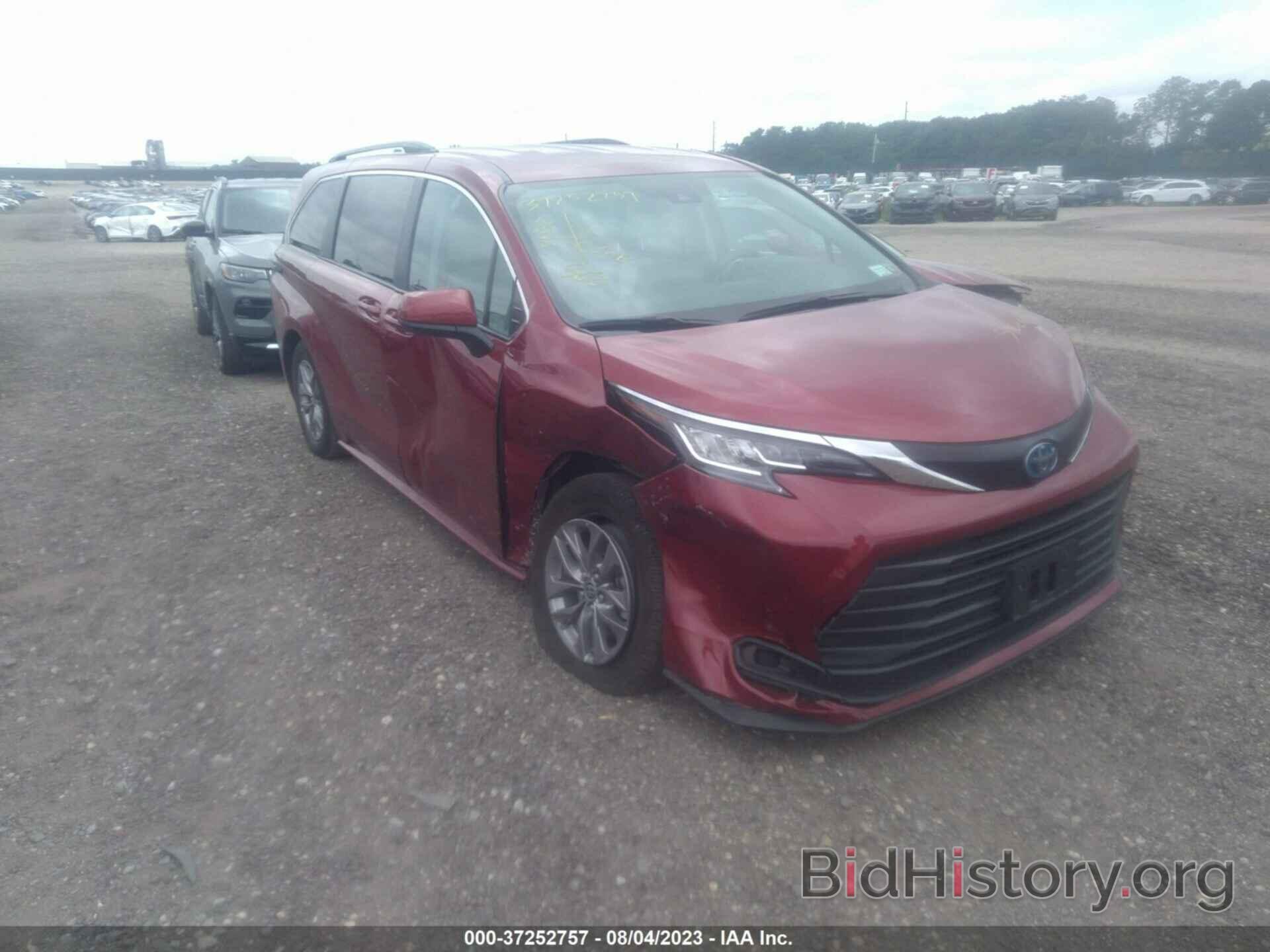 Photo 5TDKRKEC2NS107603 - TOYOTA SIENNA 2022