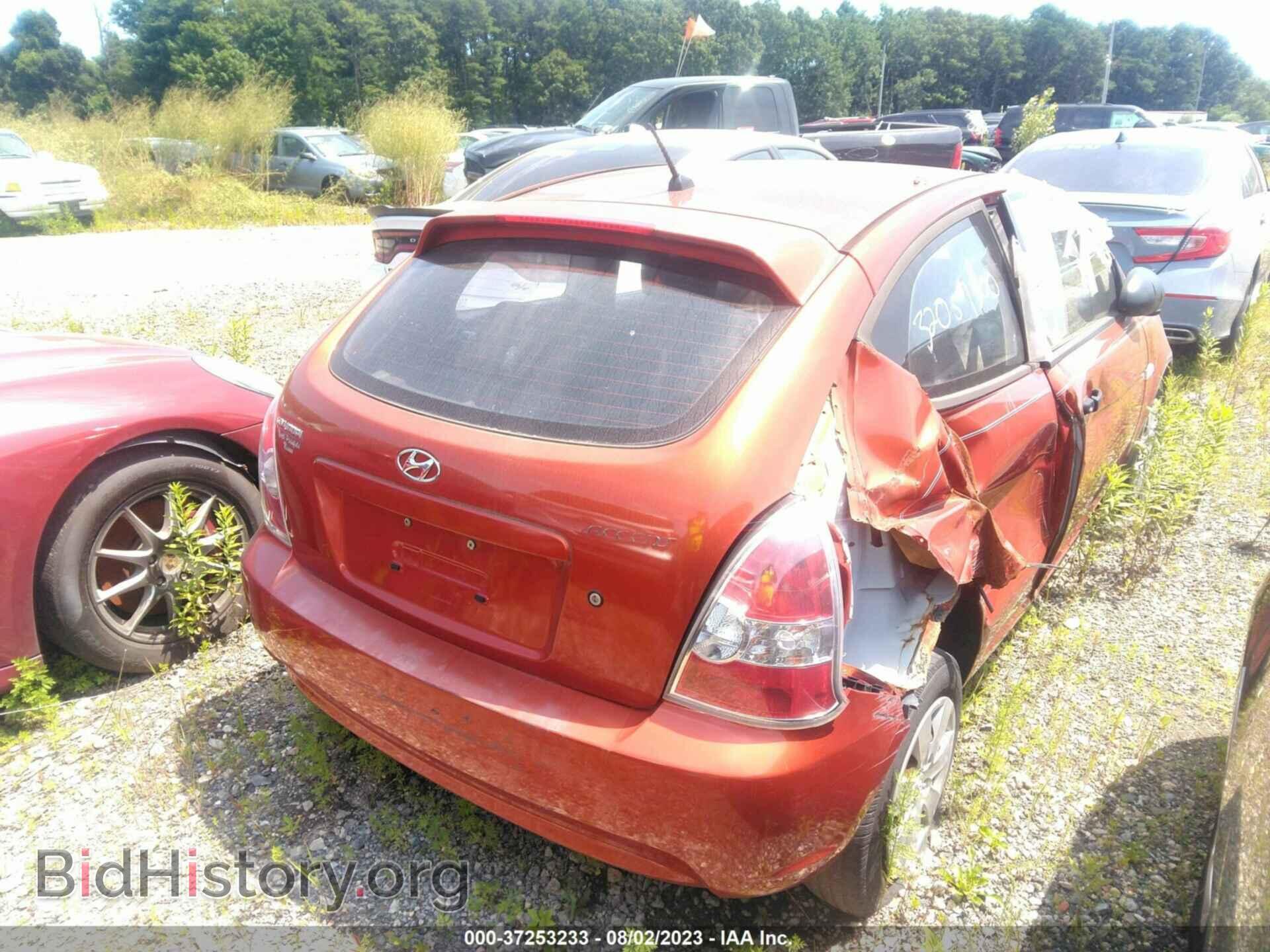 2008 HYUNDAI ACCENT - VIN: KMHCM36C78U072527 - Фото 4