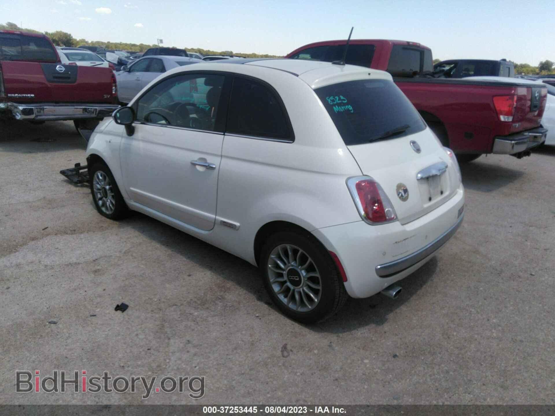 2012 FIAT 500 - VIN: 3C3CFFCR3CT179915 - Фото 3