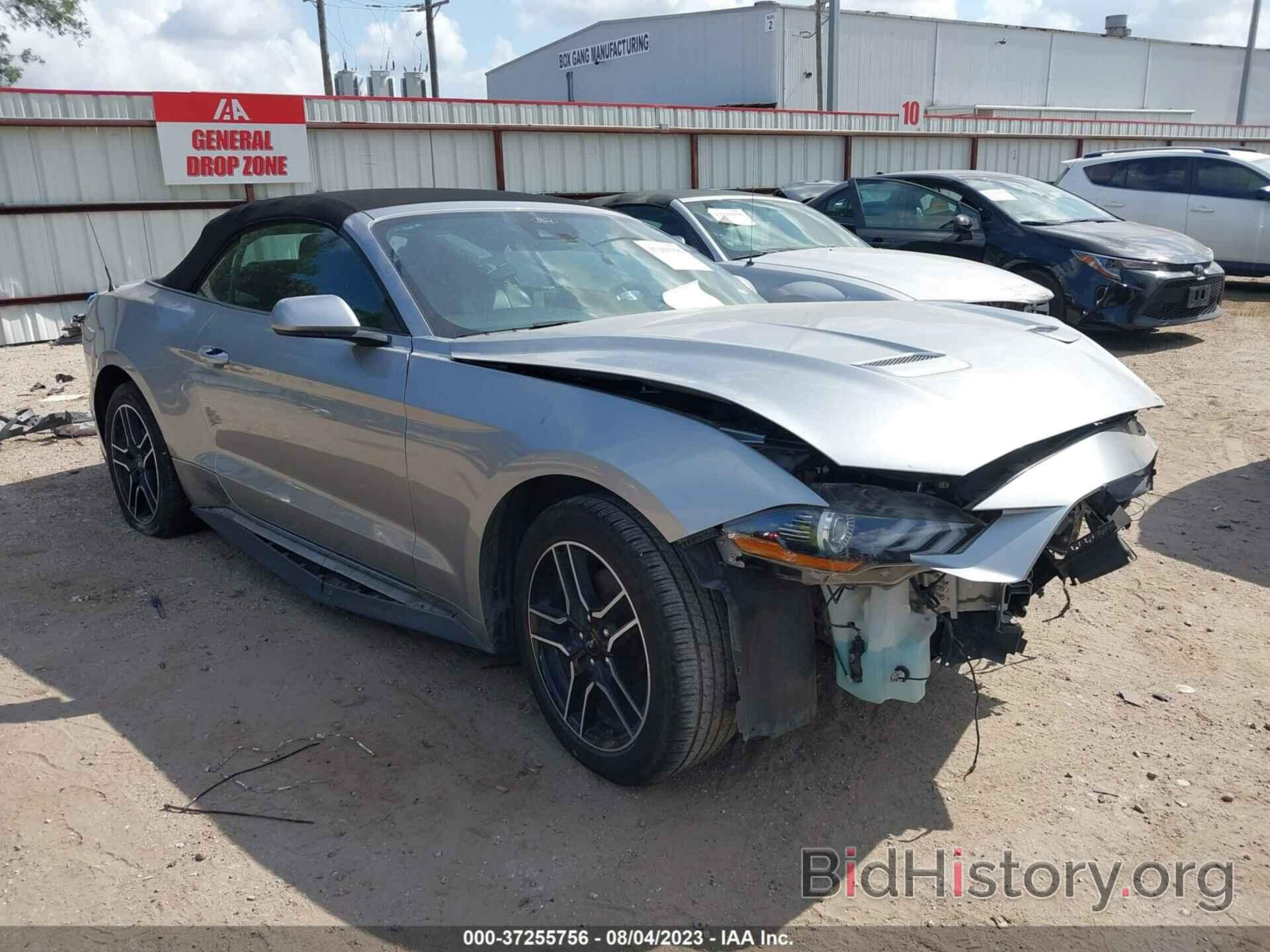 Photo 1FATP8UH2M5116306 - FORD MUSTANG 2021