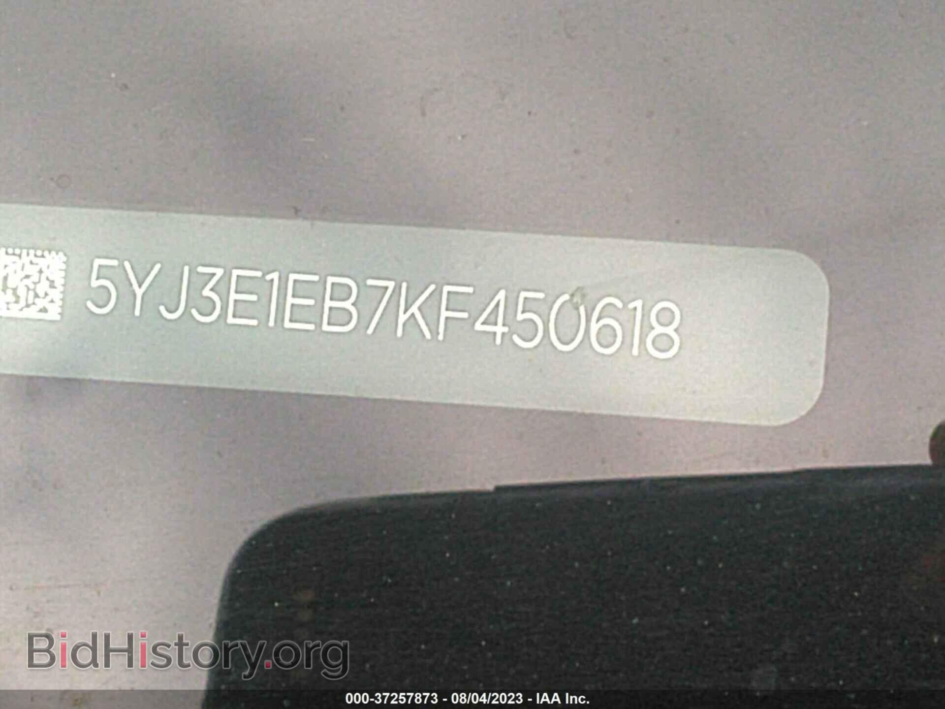 2019 TESLA MODEL 3 - VIN: 5YJ3E1EB7KF450618 - Фото 9
