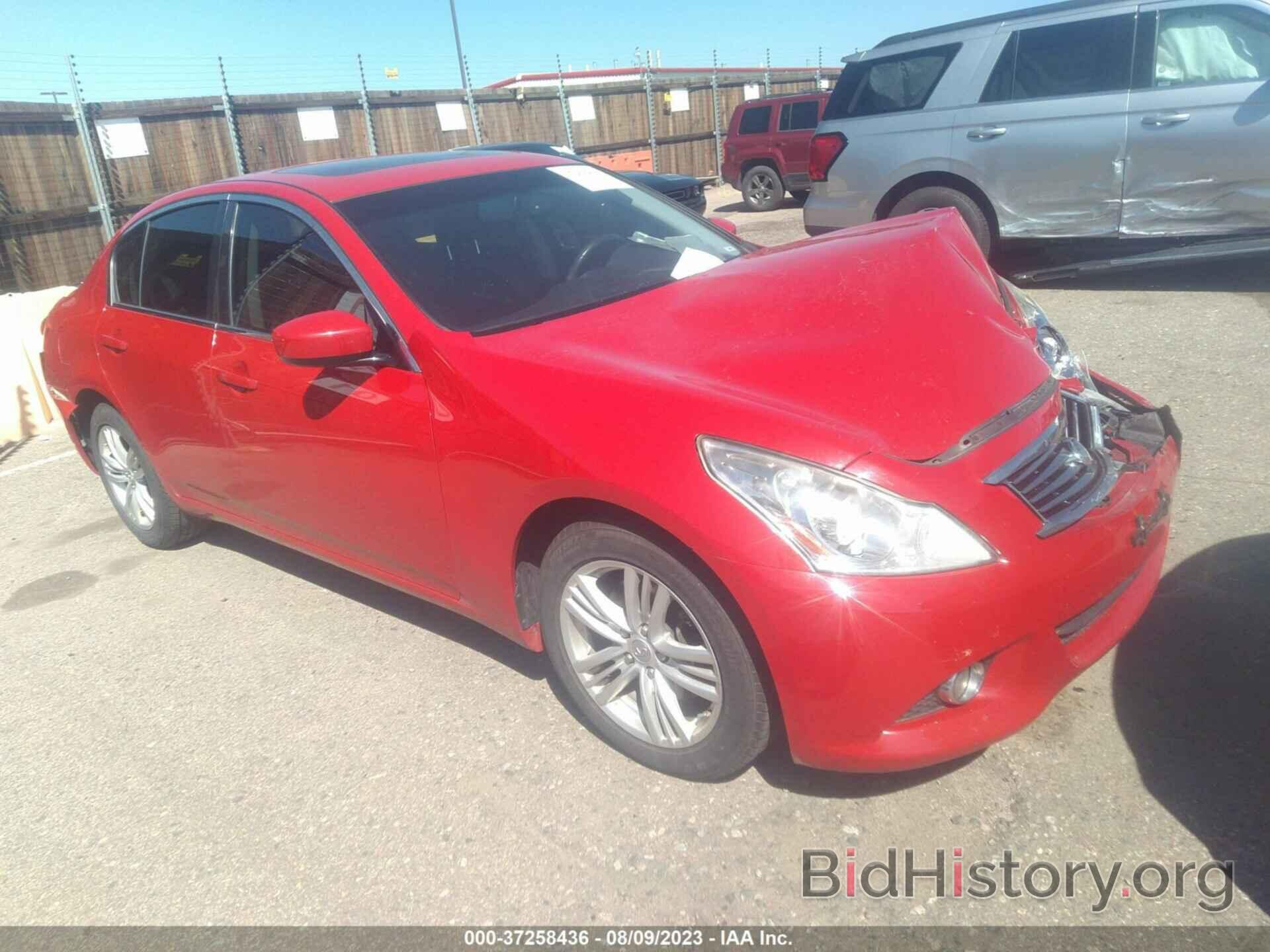 Photo JN1CV6AR5DM350644 - INFINITI G37 SEDAN 2013