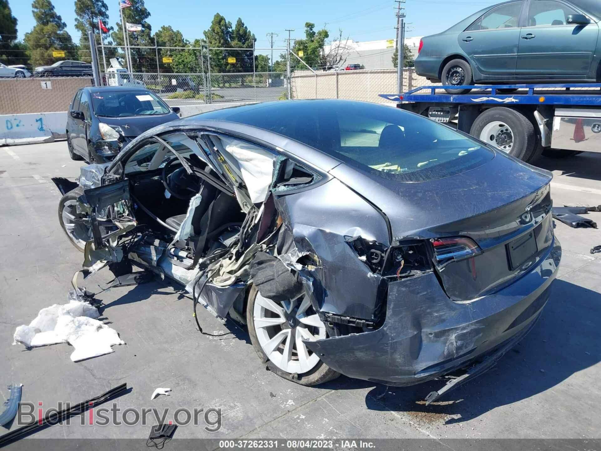 2022 TESLA MODEL 3 - VIN: 5YJ3E1EB5NF174895 - Фото 3