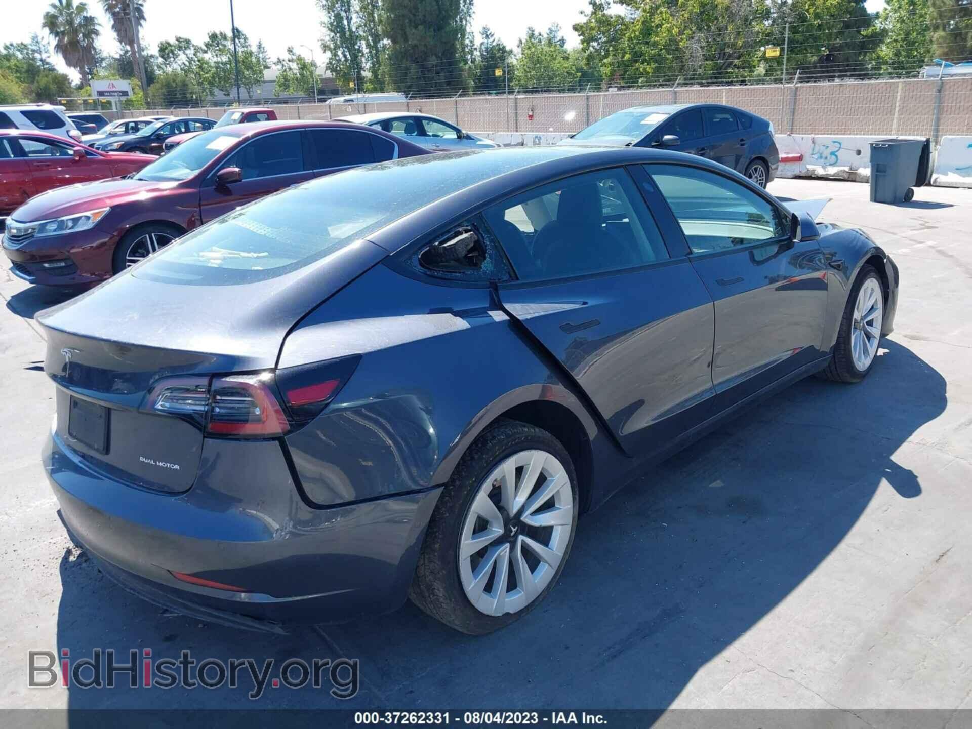 2022 TESLA MODEL 3 - VIN: 5YJ3E1EB5NF174895 - Фото 4