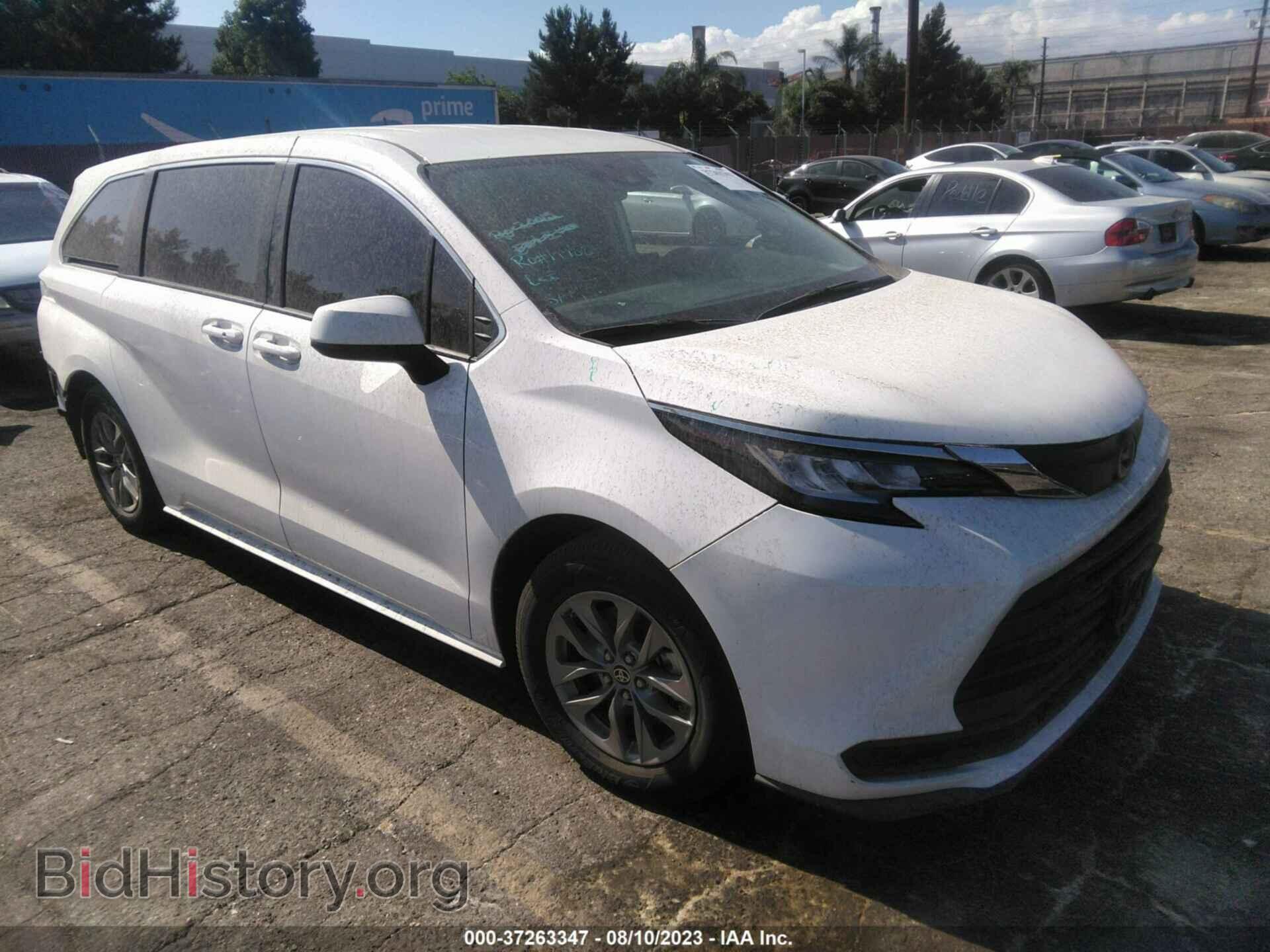 Photo 5TDKRKEC1NS122299 - TOYOTA SIENNA 2022