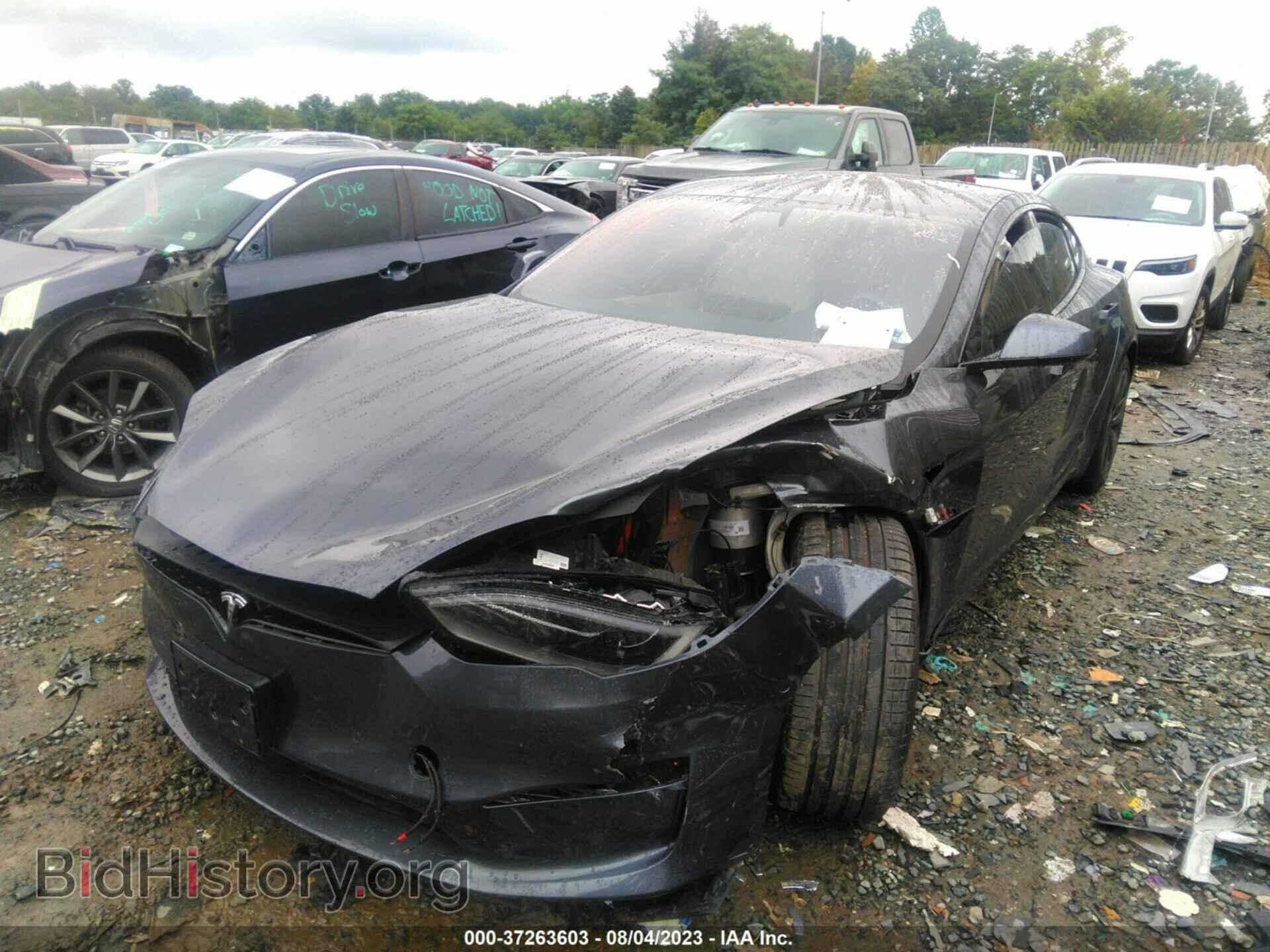 2022 TESLA MODEL S - VIN: 5YJSA1E50NF488276 - Photo 2