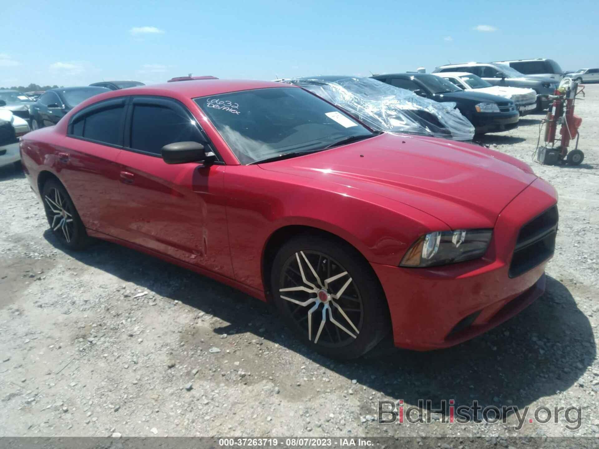Photo 2C3CDXBG1DH570647 - DODGE CHARGER 2013