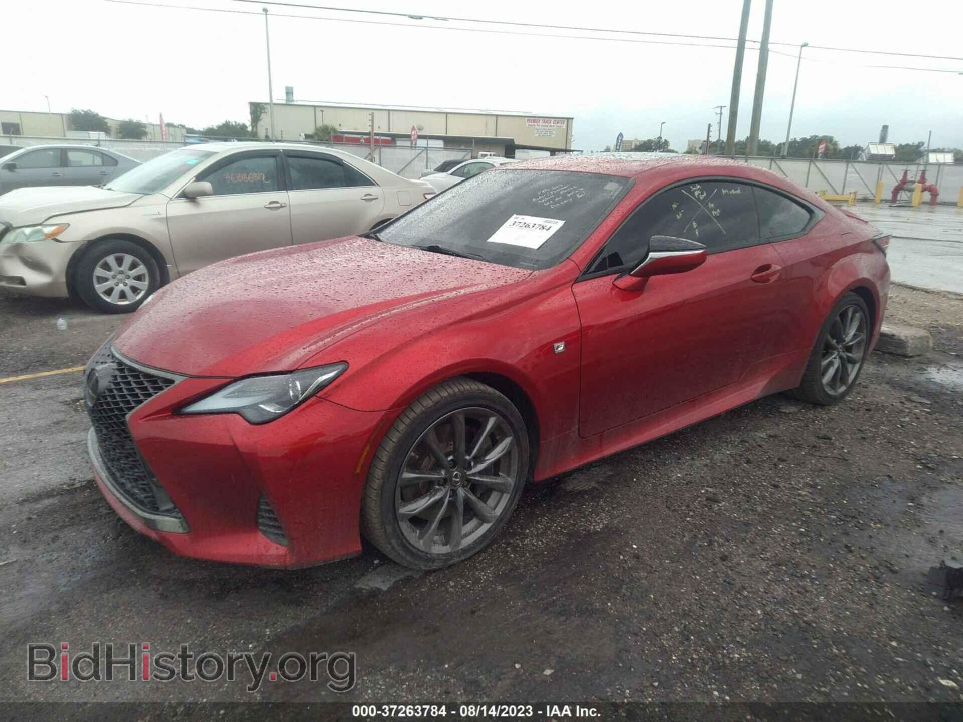 2021 LEXUS RC - VIN: JTHGA5BC7M5011195 - Фото 2