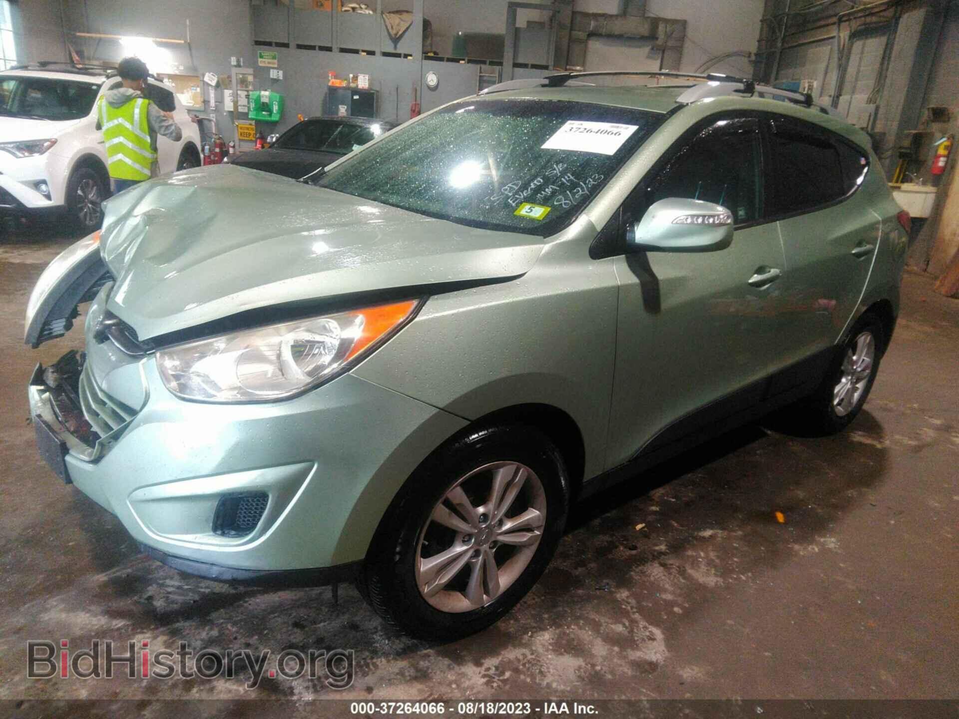 2012 HYUNDAI TUCSON - VIN: KM8JUCAC2CU419155 - Фото 2