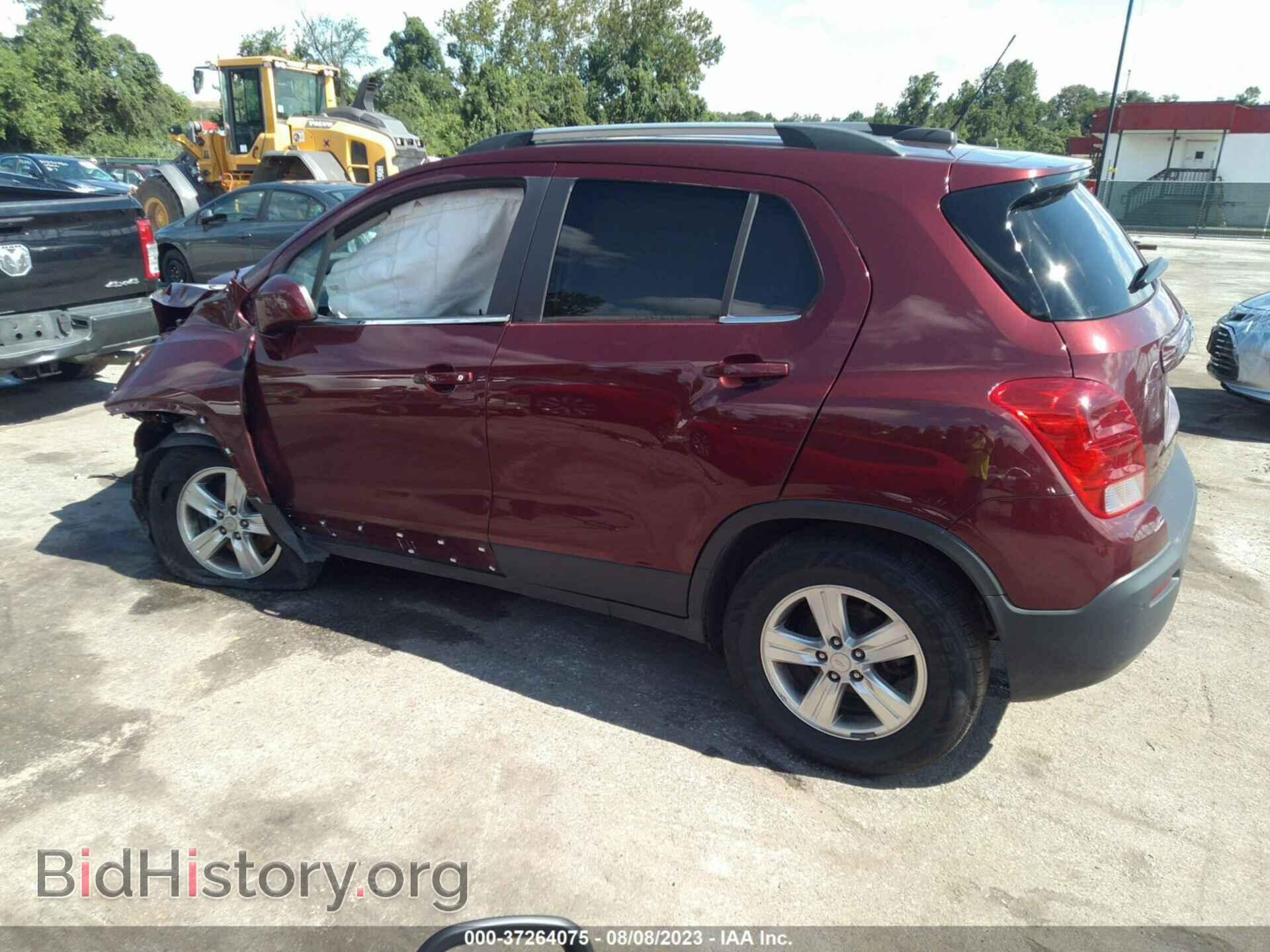 2016 CHEVROLET TRAX - VIN: 3GNCJPSB2GL277349 - Фото 3