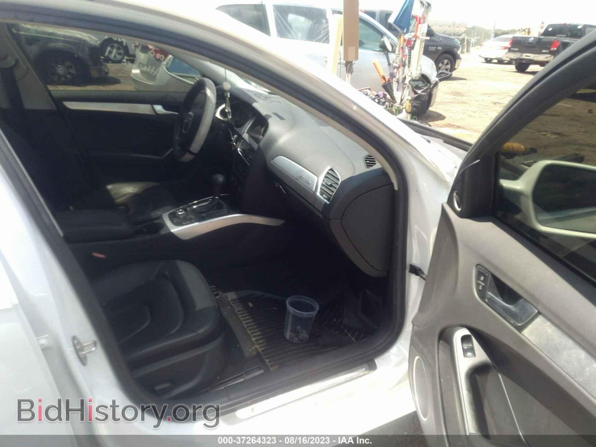 2012 AUDI A4 - VIN: WAUFFAFL2CN019038 - Фото 5