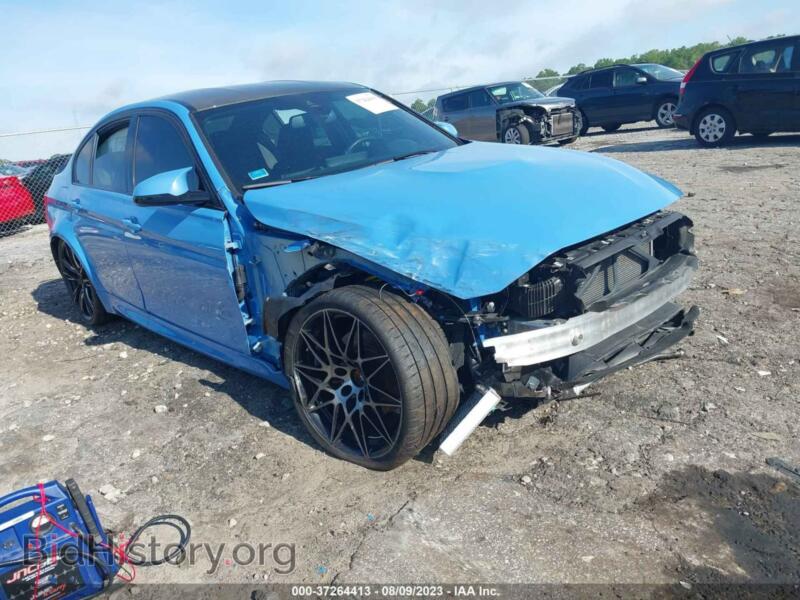 2018 BMW M3 (VIN WBS8M9C56J5K98506) — фото 1 из 17, IAAI, повреждение: передняя и задняя часть