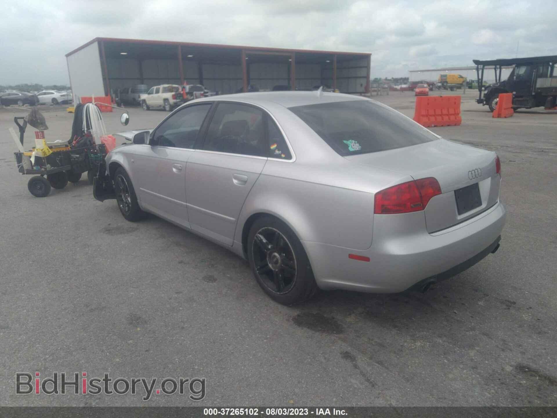 2007 AUDI A4 - VIN: WAUAF78E67A255975 - Фото 3