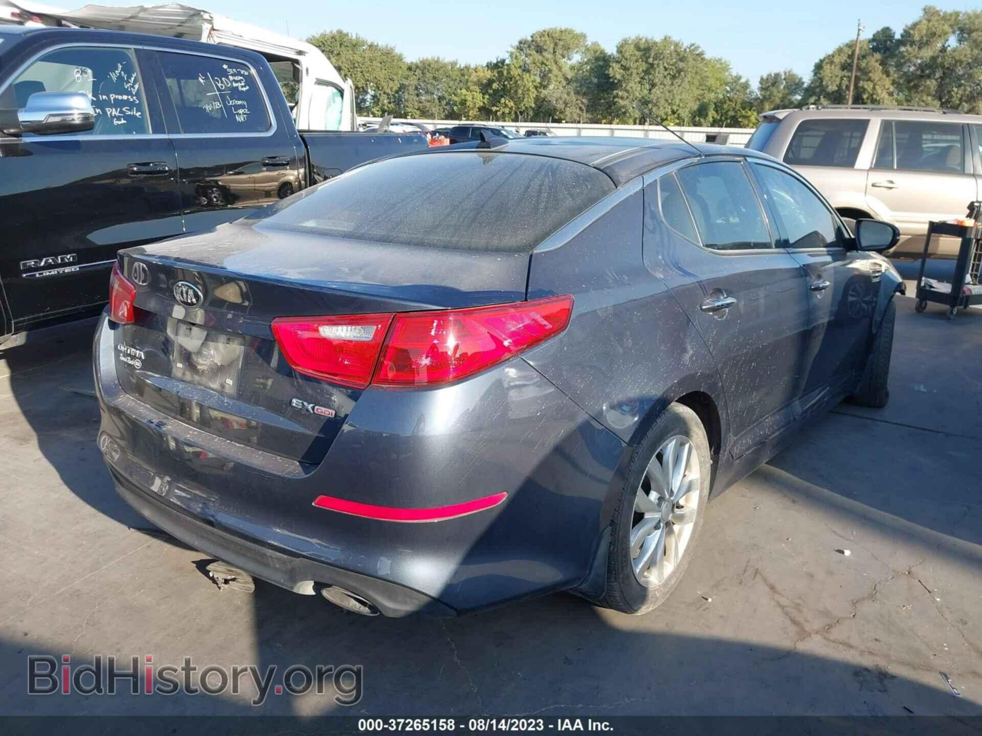 2015 KIA OPTIMA - VIN: 5XXGN4A79FG371538 - Фото 4