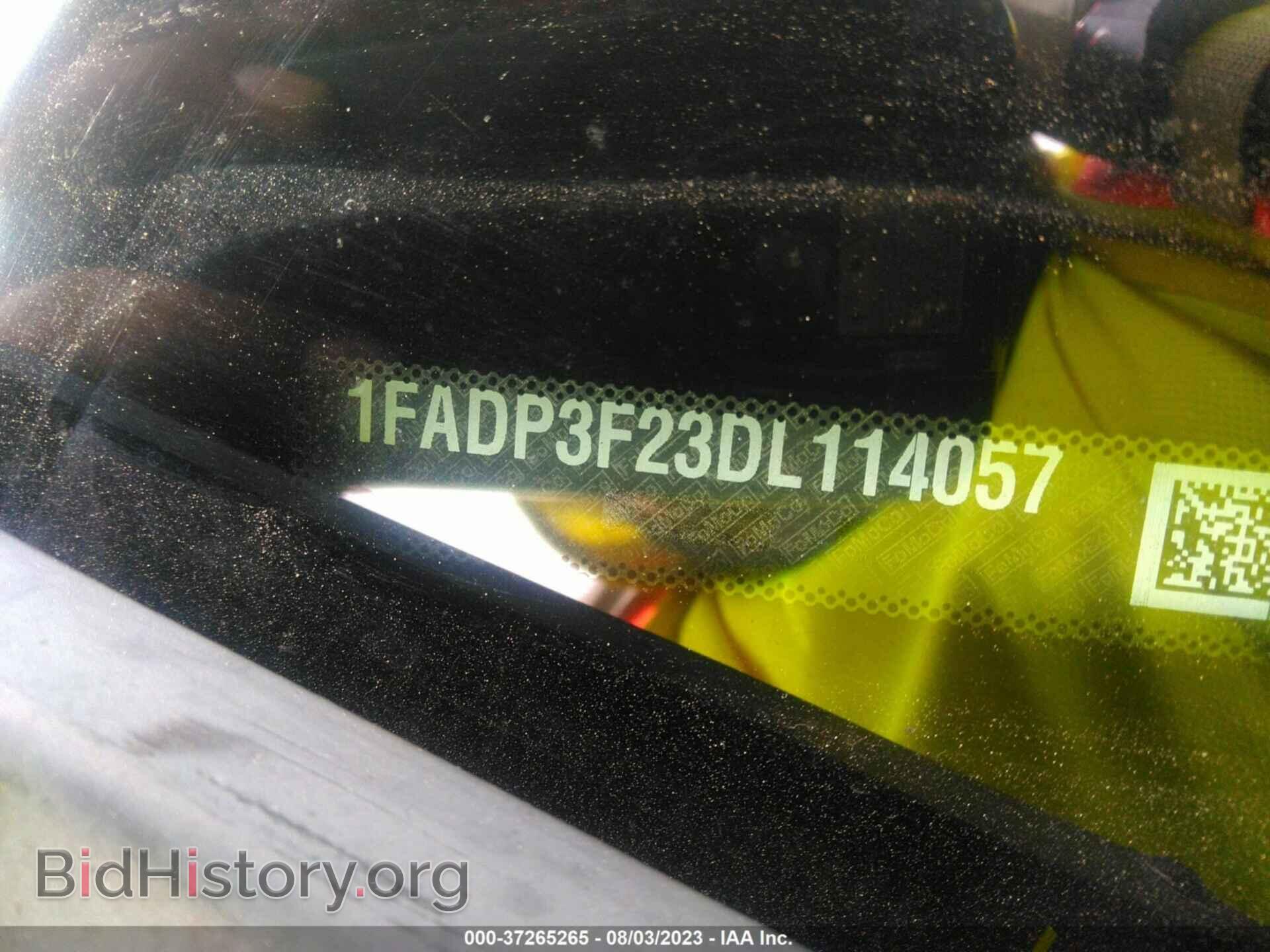 2013 FORD FOCUS - VIN: 1FADP3F23DL114057 - Фото 9