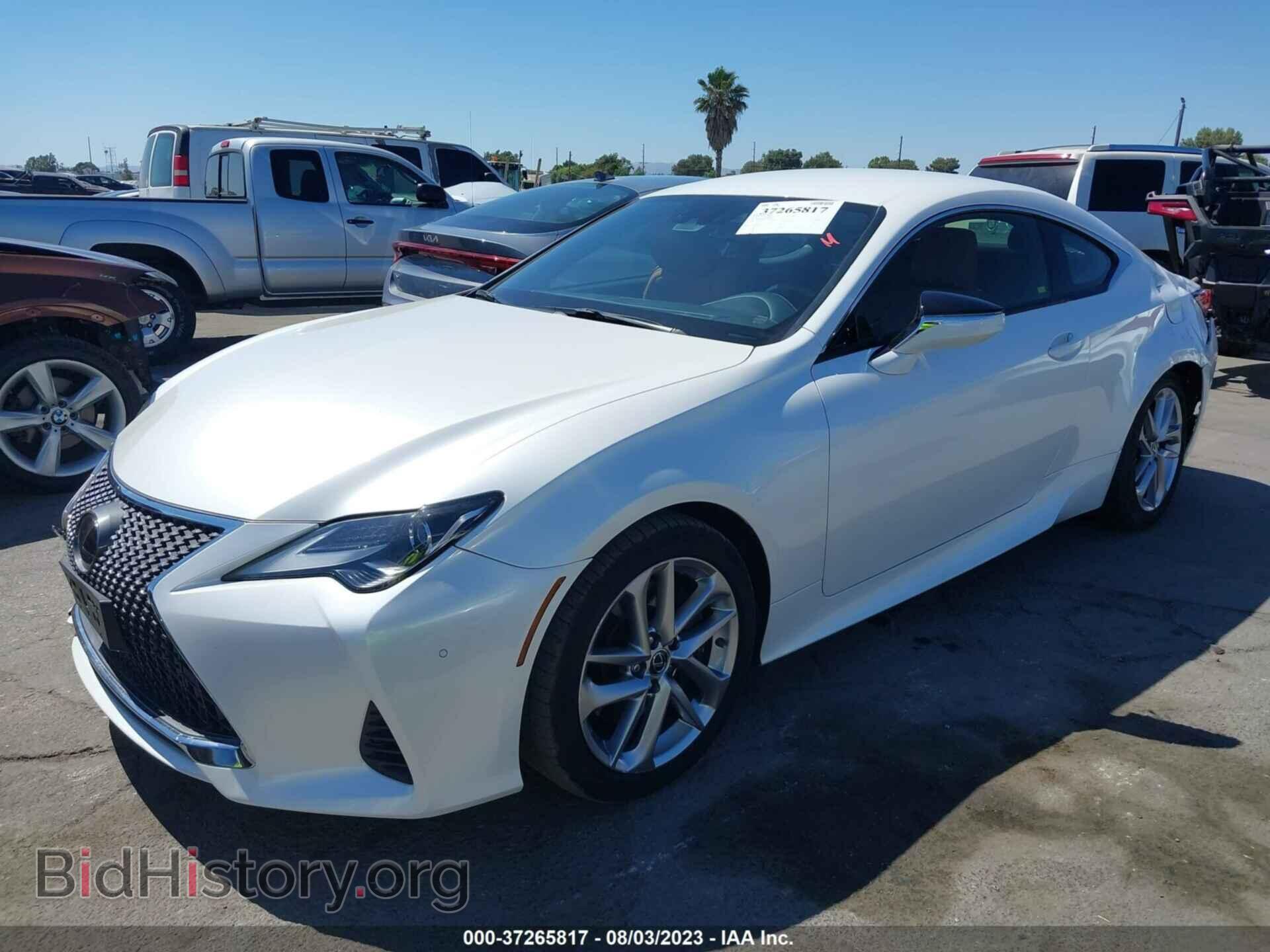2019 LEXUS RC - VIN: JTHHA5BC9K5009692 - Фото 2