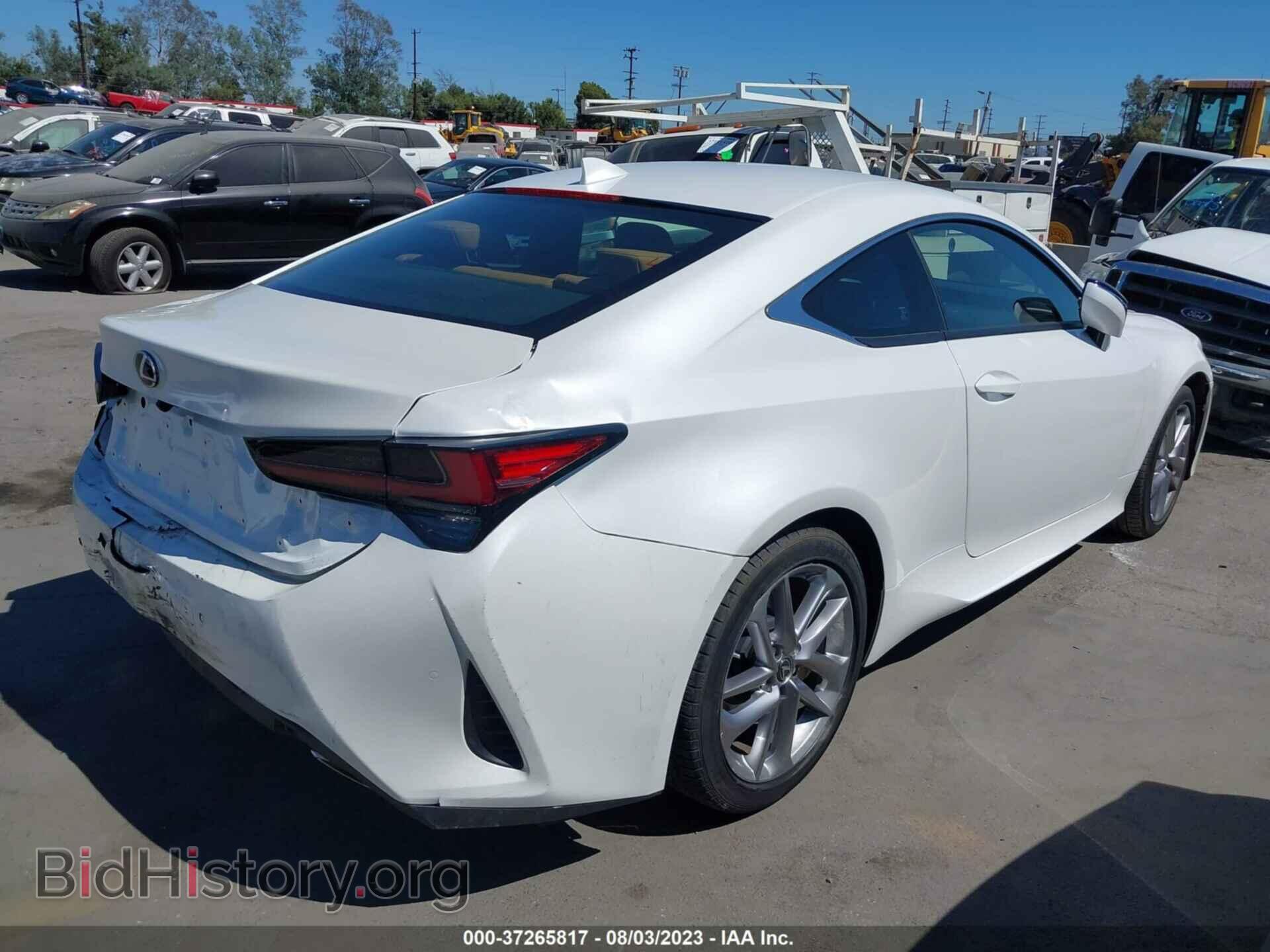 2019 LEXUS RC - VIN: JTHHA5BC9K5009692 - Фото 4