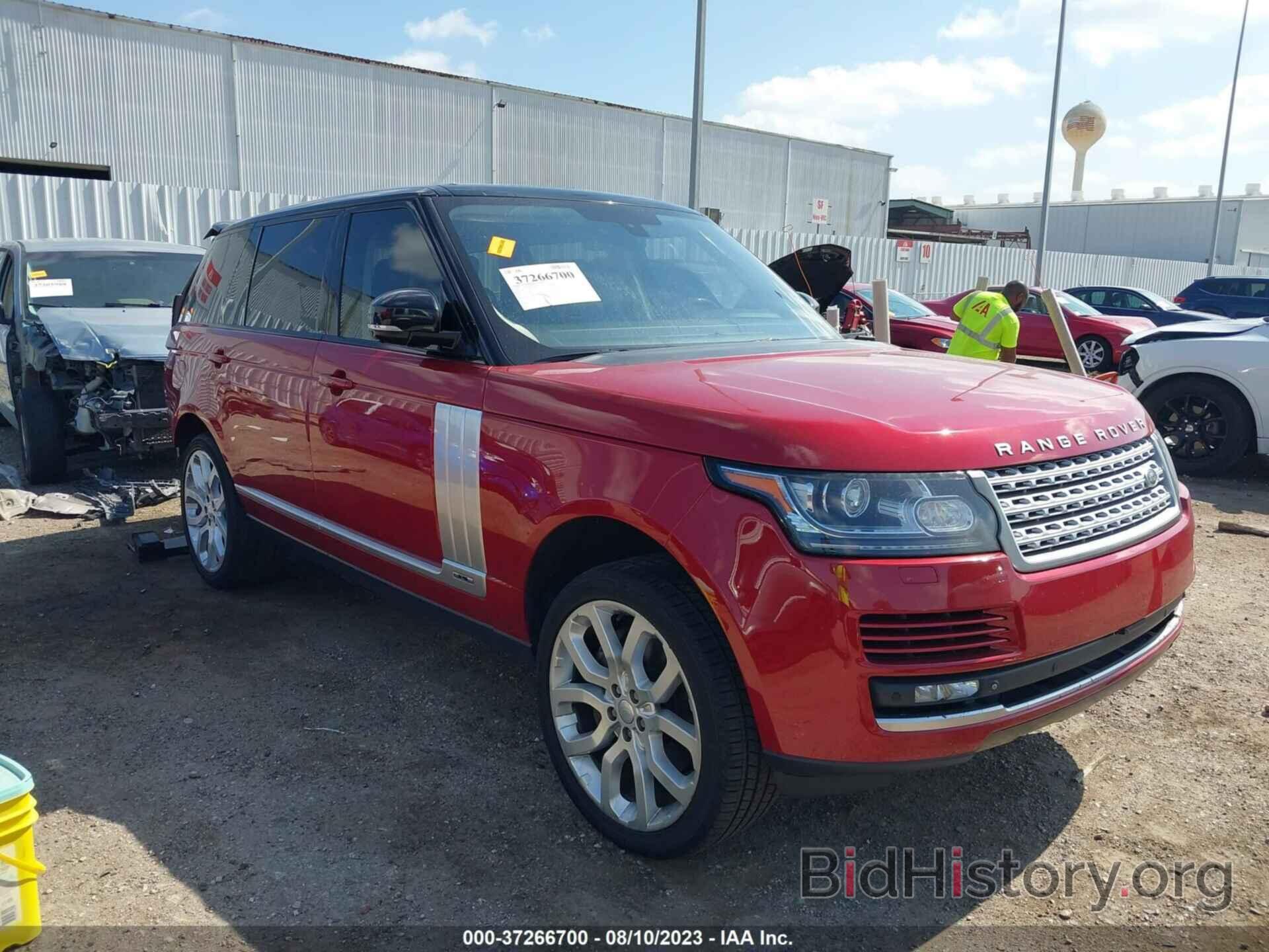 Photo SALGS3TFXFA239559 - LAND ROVER RANGE ROVER 2015