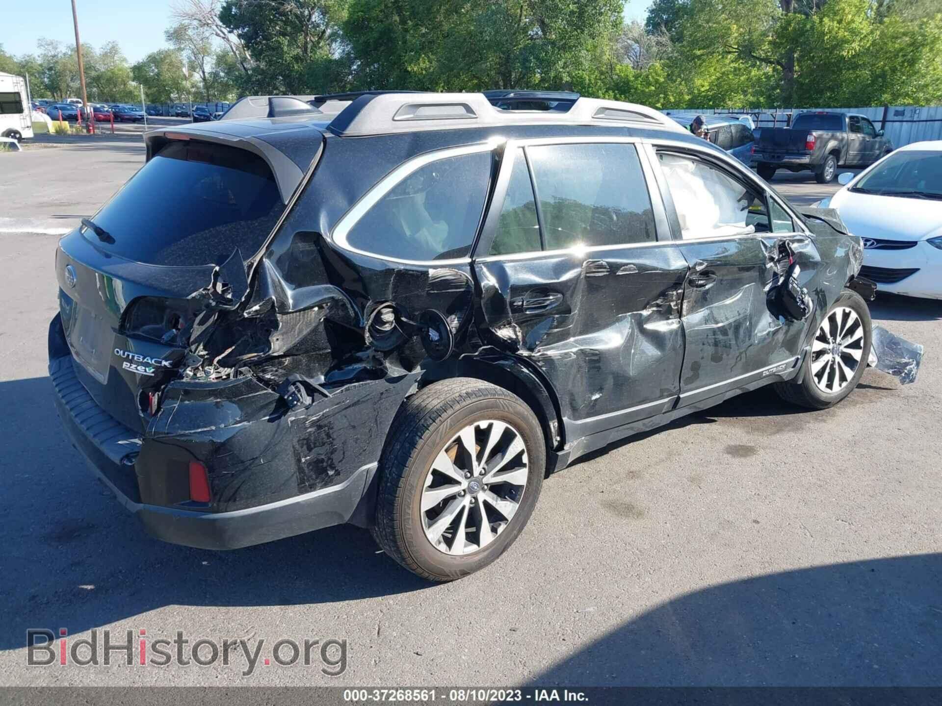 2016 SUBARU OUTBACK - VIN: 4S4BSANC4G3320762 - Фото 4