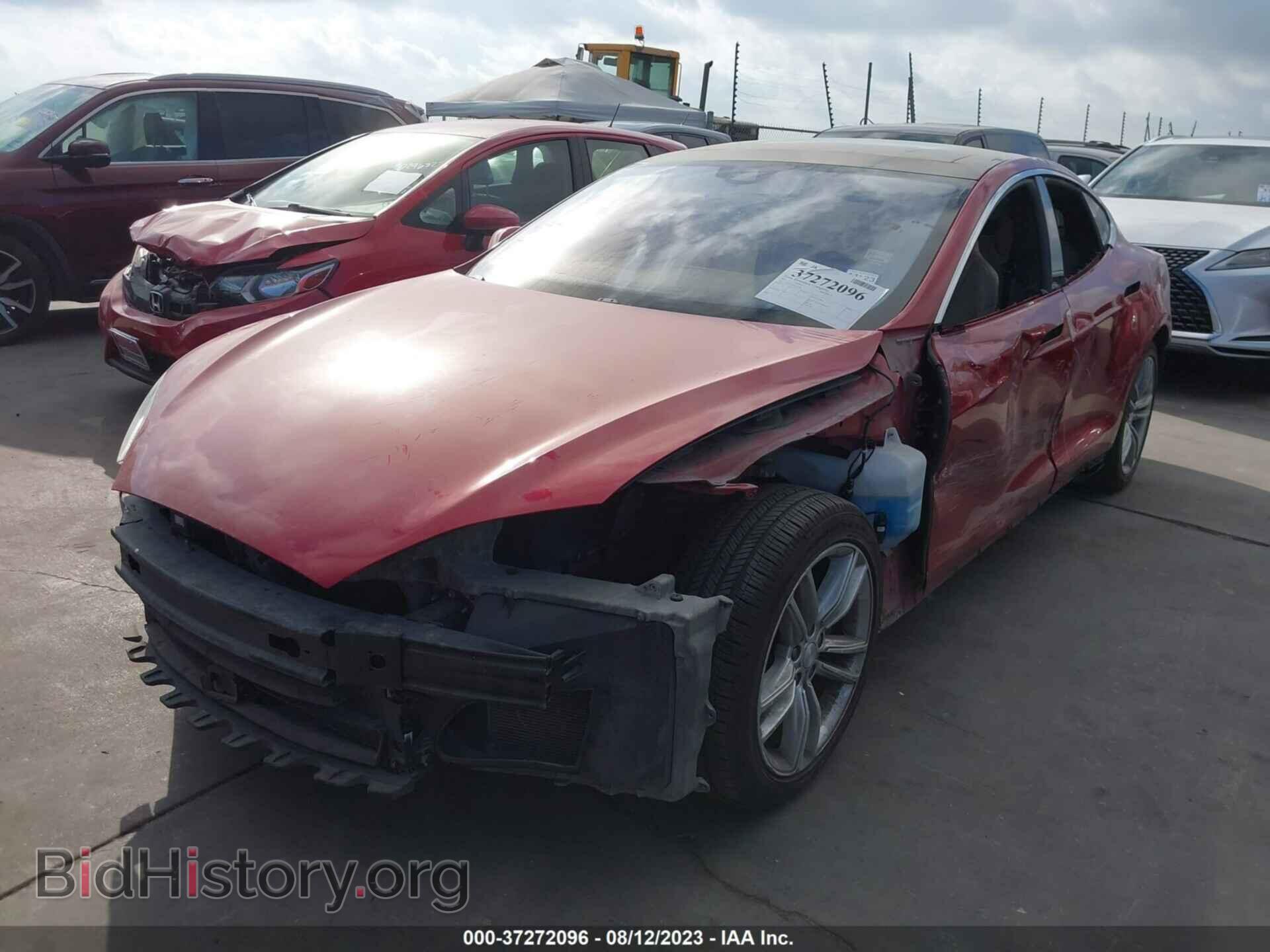 2015 TESLA MODEL S - VIN: 5YJSA1E12FF106795 - Photo 2
