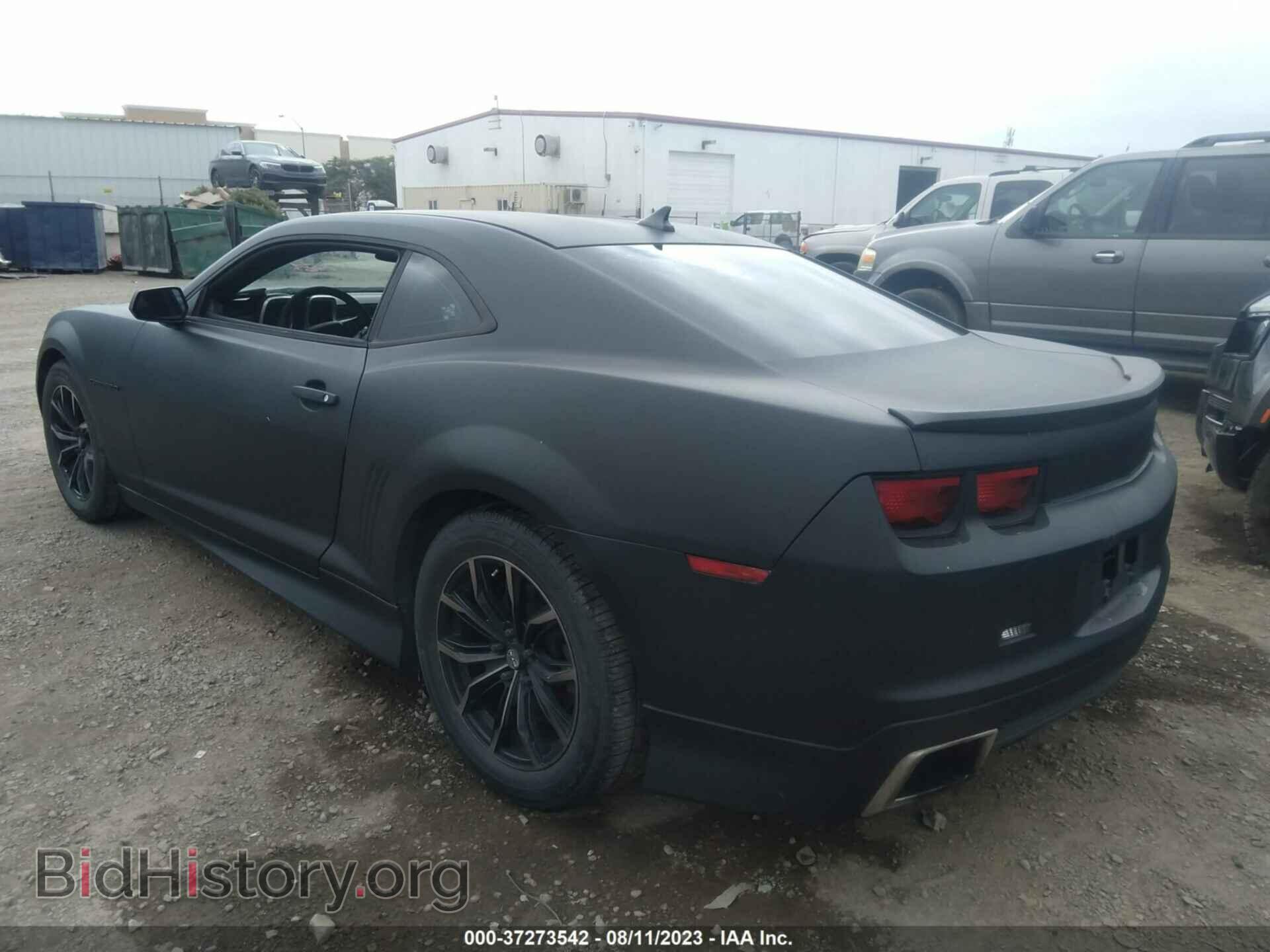 2013 CHEVROLET CAMARO - VIN: 2G1FA1E34D9150830 - Фото 3
