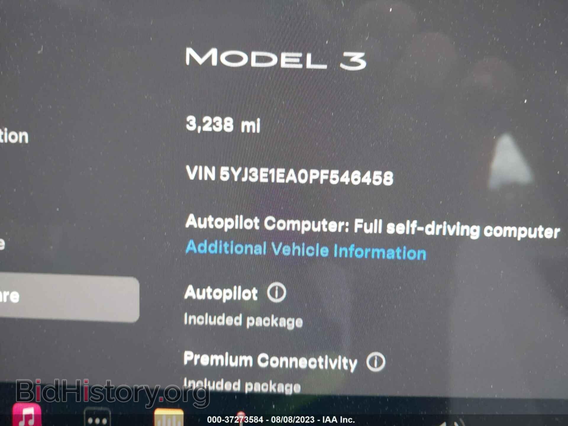 2023 TESLA MODEL 3 - VIN: 5YJ3E1EA0PF546458 - Фото 9