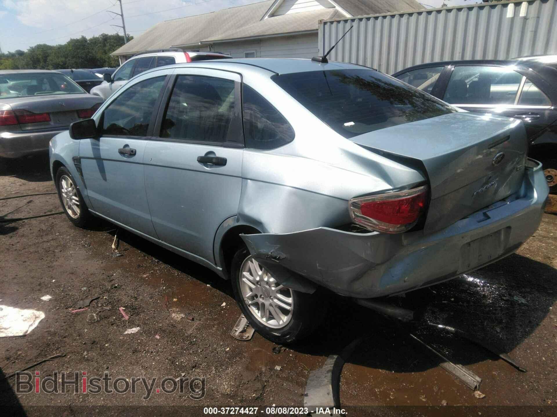 2008 FORD FOCUS - VIN: 1FAHP35N58W140466 - Фото 3