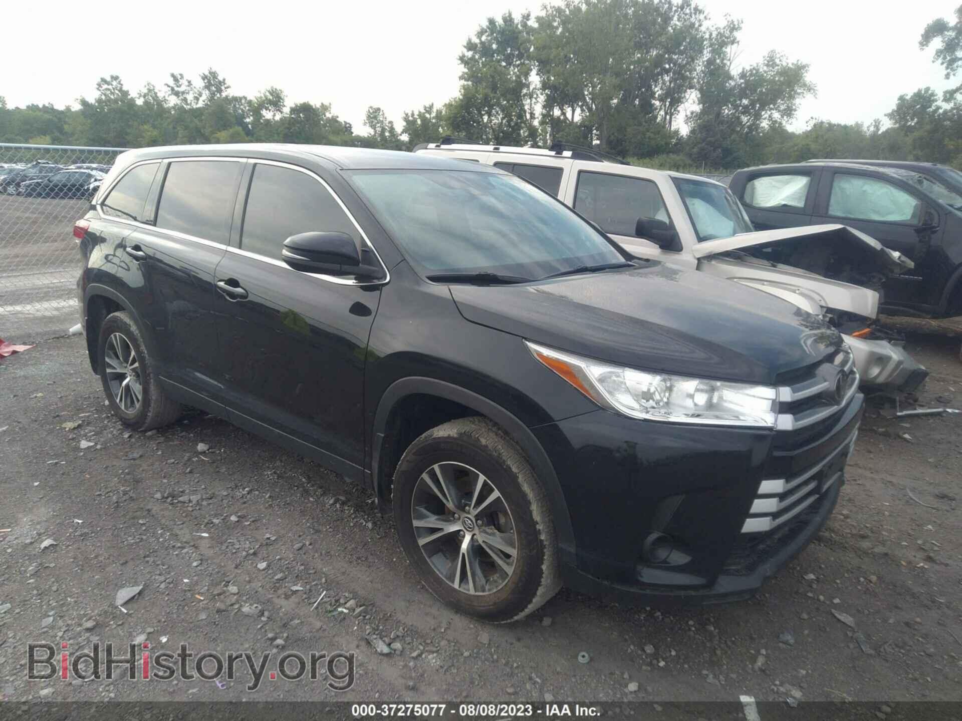 Photo 5TDBZRFH4KS704749 - TOYOTA HIGHLANDER 2019