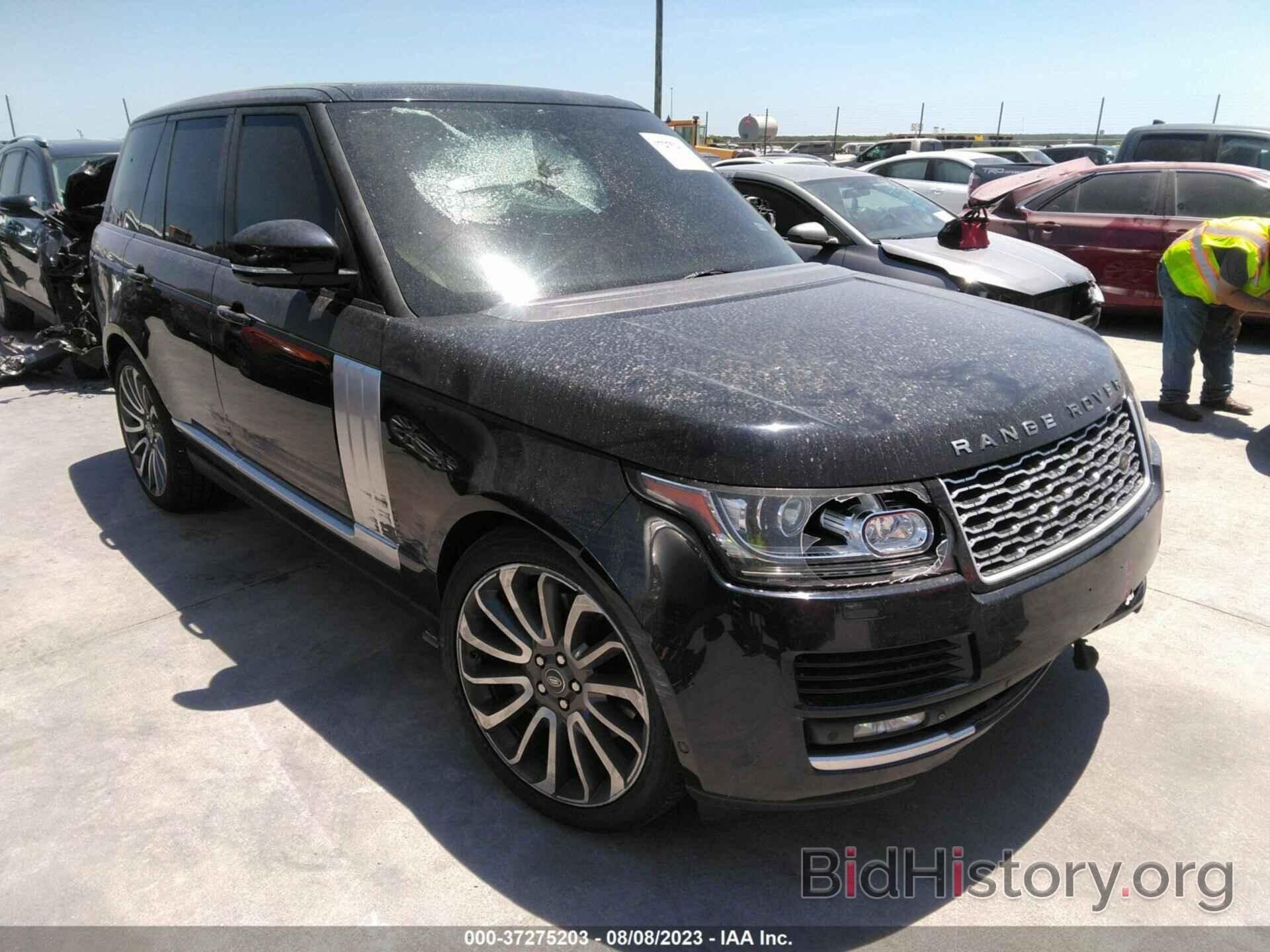 Фотография SALGS2TFXFA240687 - LAND ROVER RANGE ROVER 2015