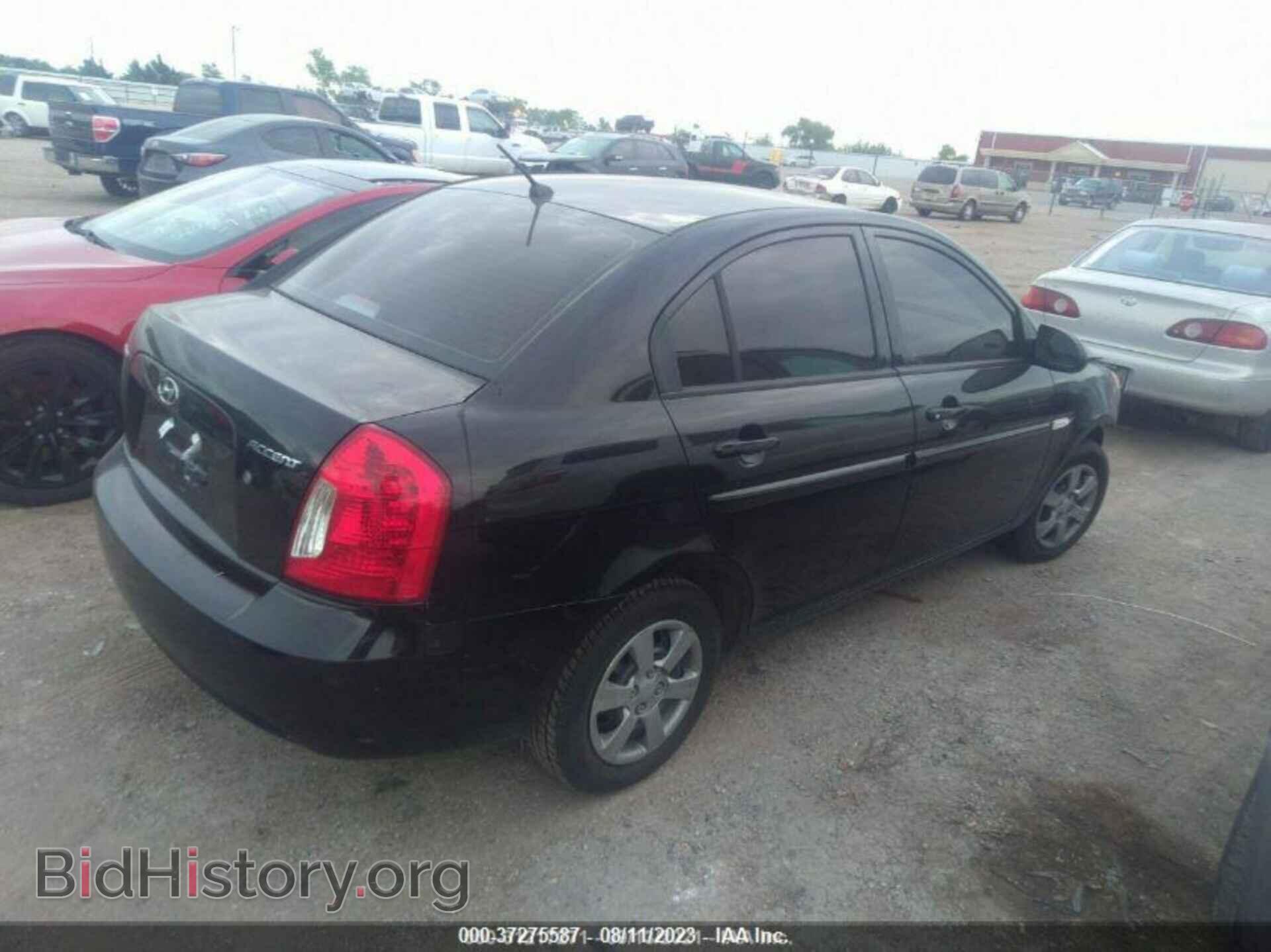 2007 HYUNDAI ACCENT - VIN: KMHCN46C07U113842 - Фото 4