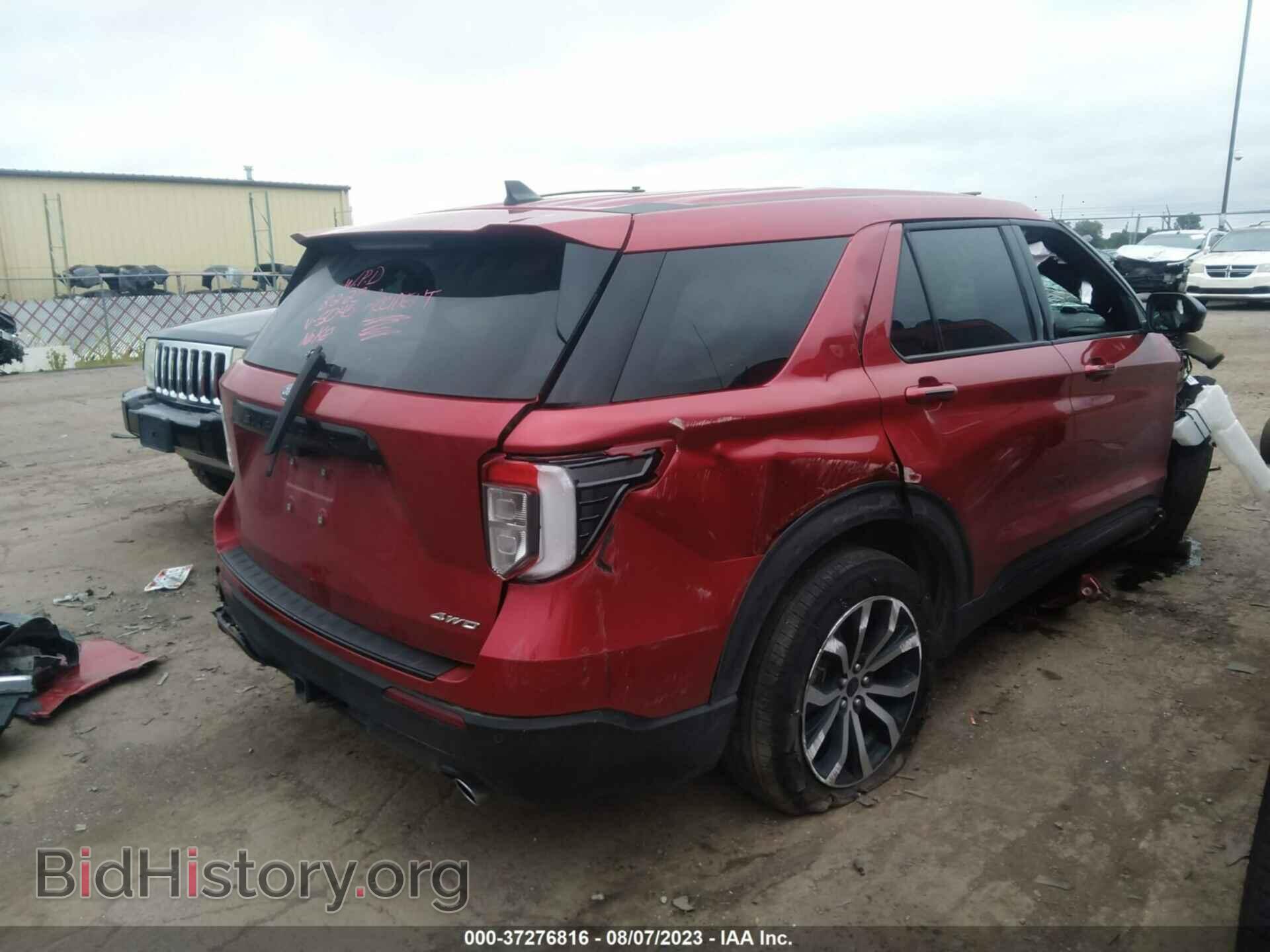 2022 FORD EXPLORER - VIN: 1FMSK8KH2NGA95045 - Фото 4