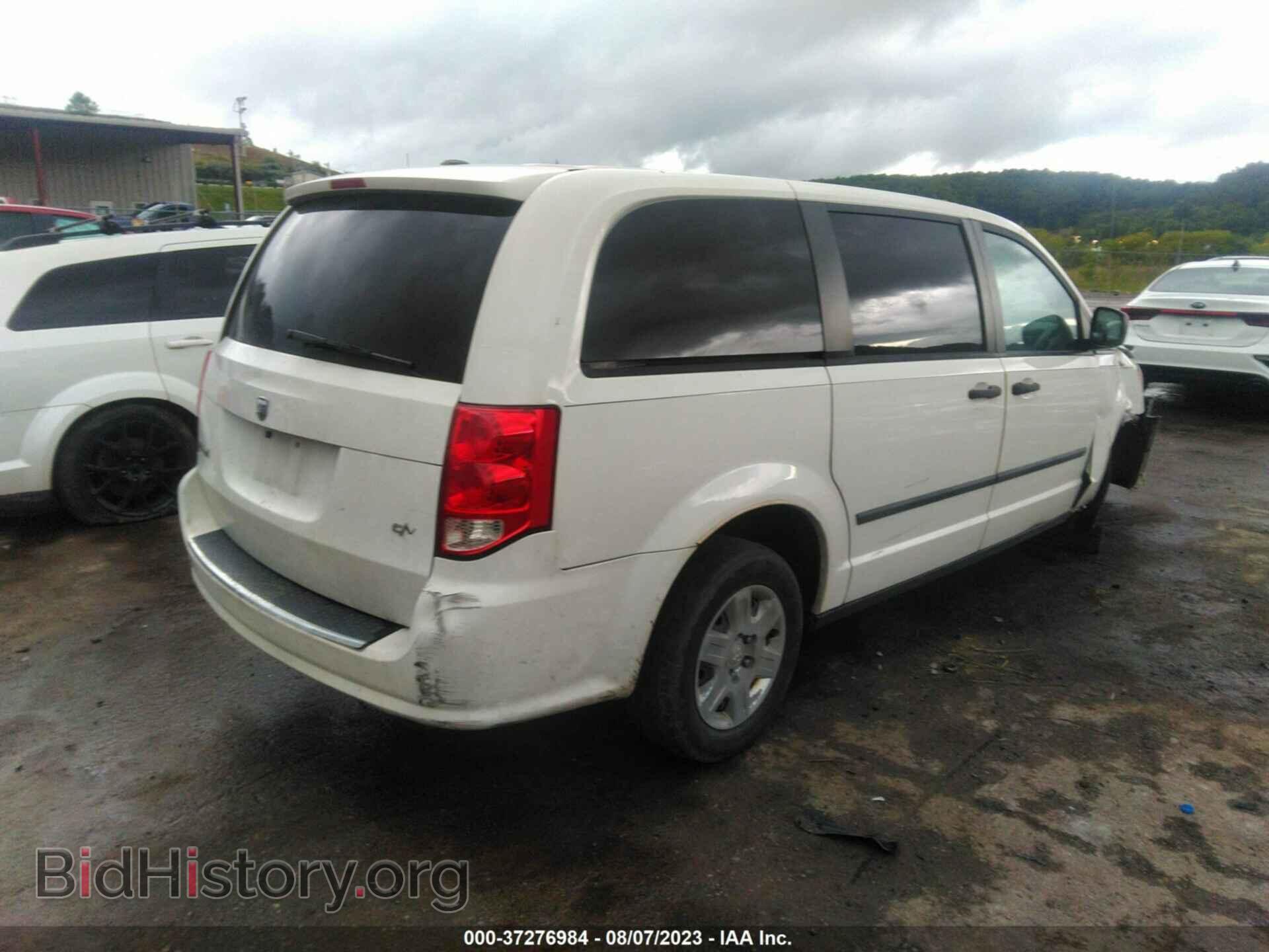 2013 RAM CARGO VAN - VIN: 2C4RRGAG4DR694365 - Фото 4