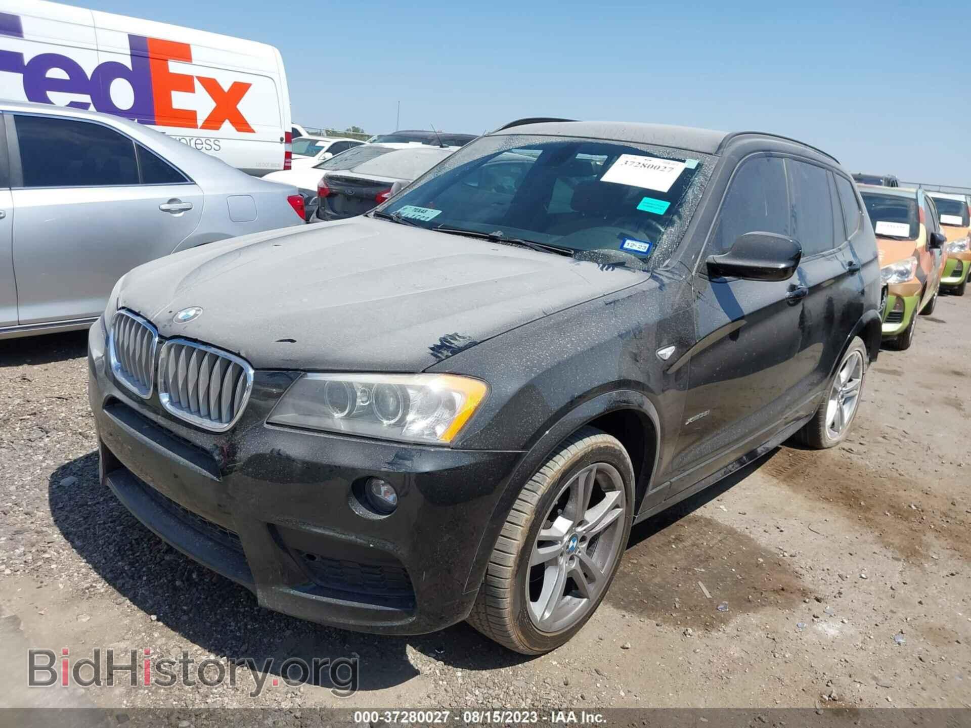 2012 BMW X3 - VIN: 5UXWX7C52CL975073 - Фото 2