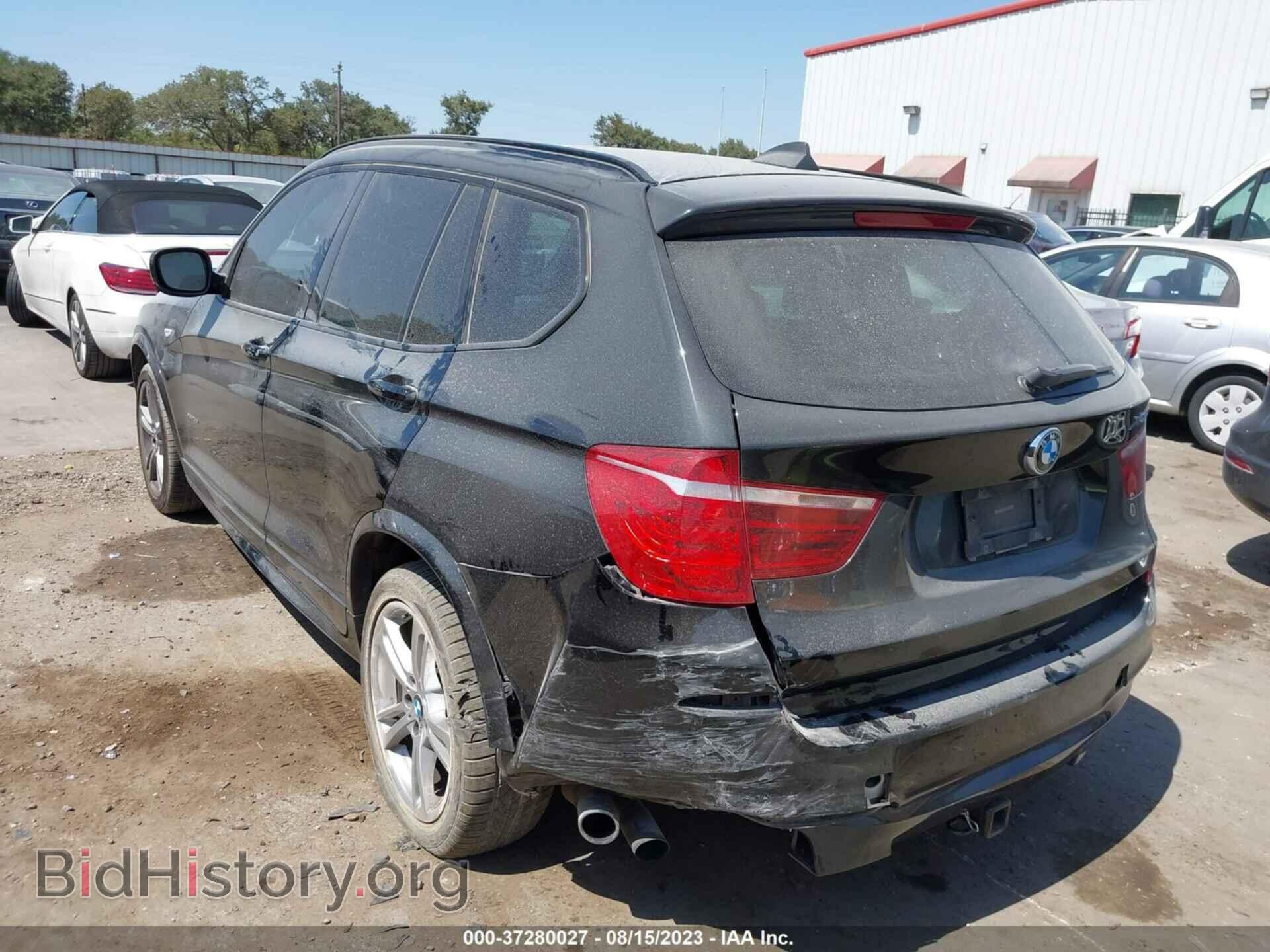 2012 BMW X3 - VIN: 5UXWX7C52CL975073 - Фото 3