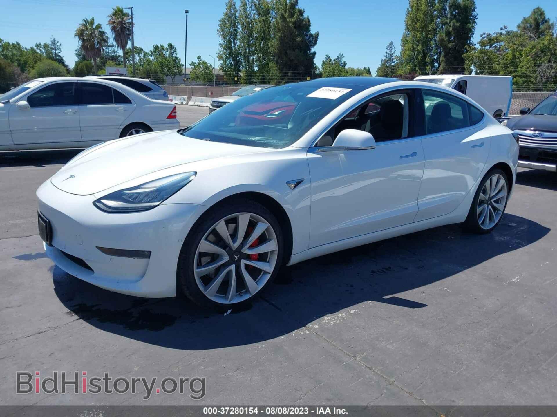 2019 TESLA MODEL 3 - VIN: 5YJ3E1EB9KF438826 - Фото 2