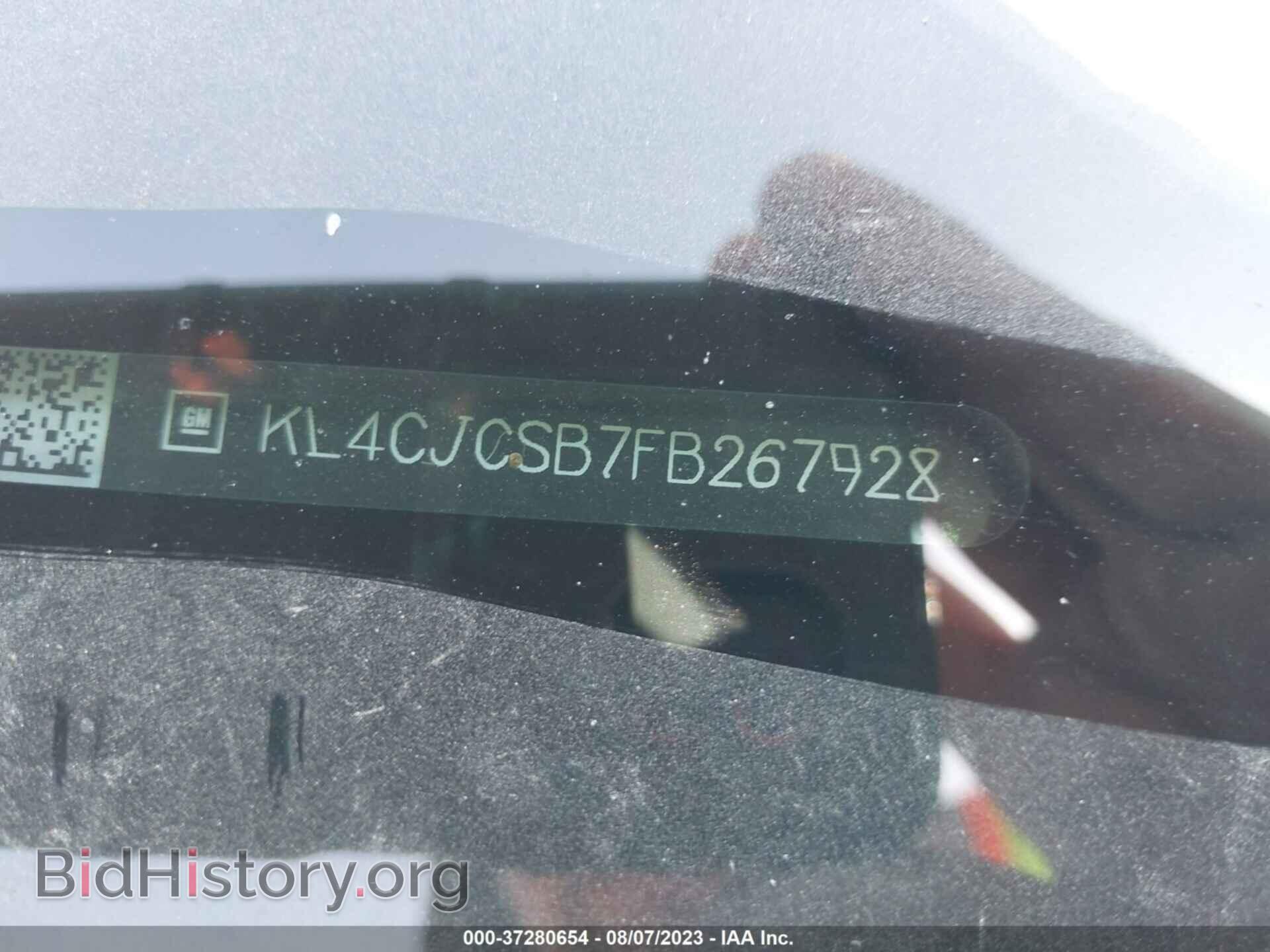 2015 BUICK ENCORE - VIN: KL4CJCSB7FB267928 - Photo 9