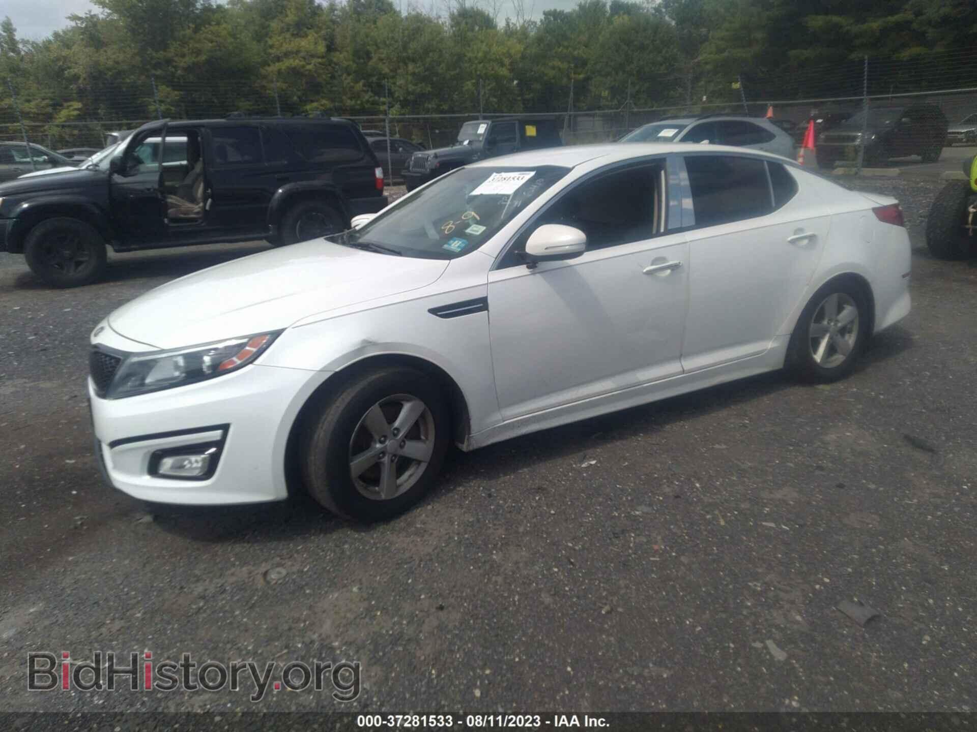 2015 KIA OPTIMA - VIN: KNAGM4A76F5557235 - Фото 2