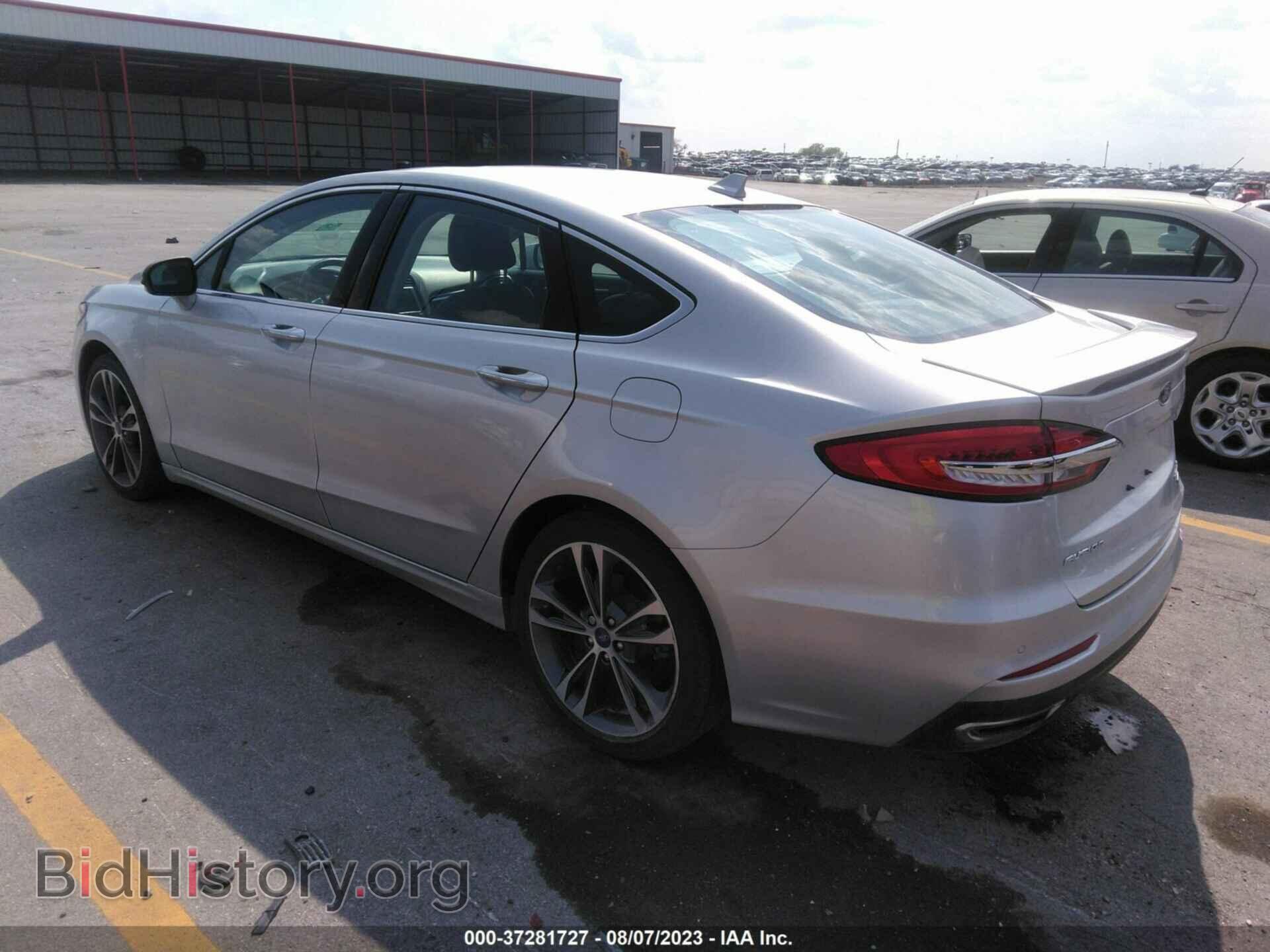 2019 FORD FUSION - VIN: 3FA6P0K96KR234086 - Фото 3