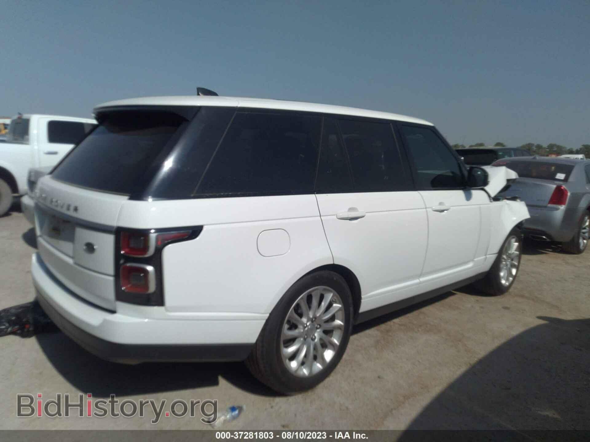 2019 LAND ROVER RANGE ROVER - VIN: SALGS2SVXKA527675 - Фото 4