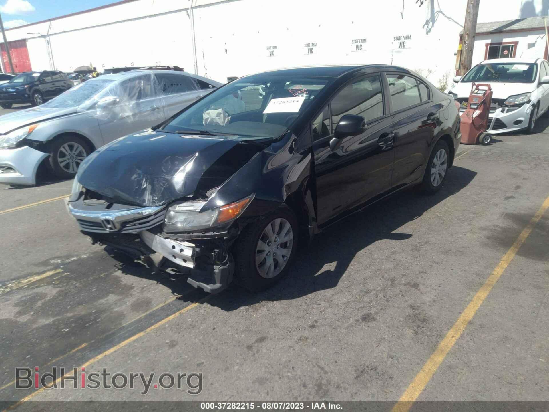2012 HONDA CIVIC - VIN: JHMFB2F5XCS004440 - Фото 2