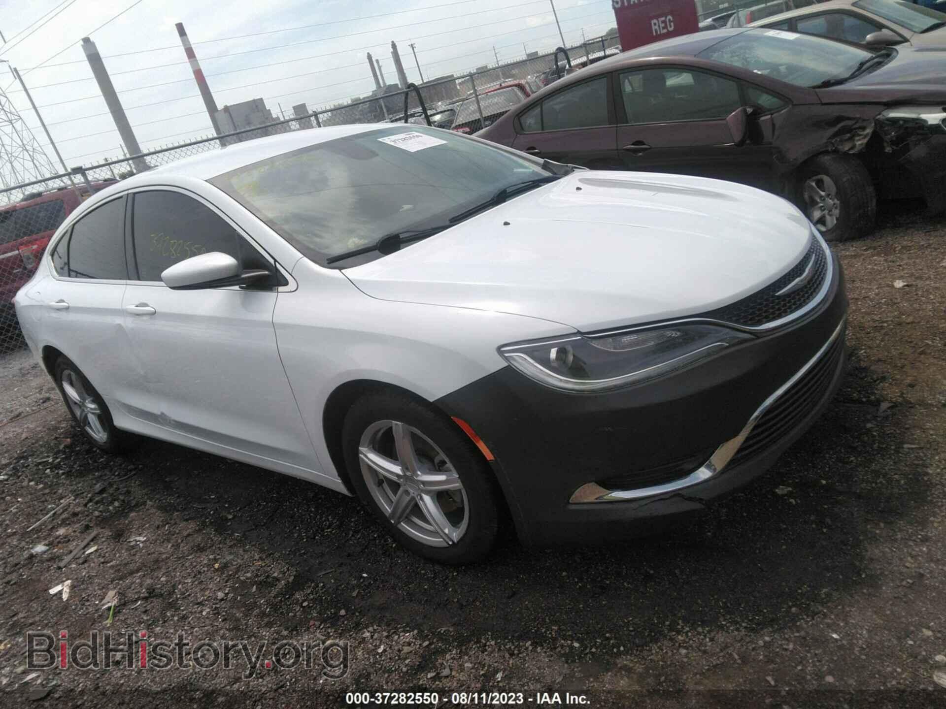 Фотография 1C3CCCAB3GN153351 - CHRYSLER 200 2016