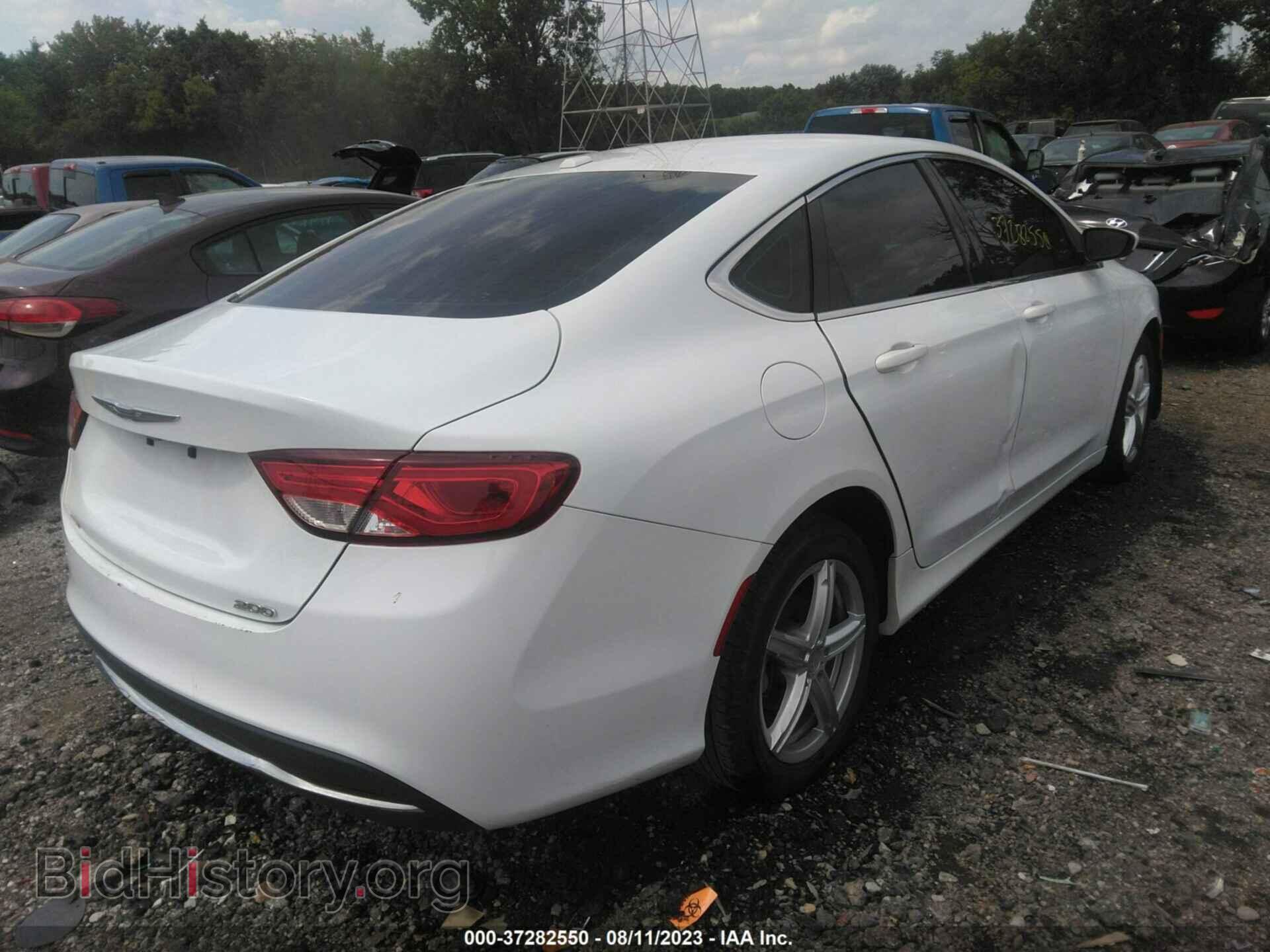 2016 CHRYSLER 200 - VIN: 1C3CCCAB3GN153351 - Фото 4